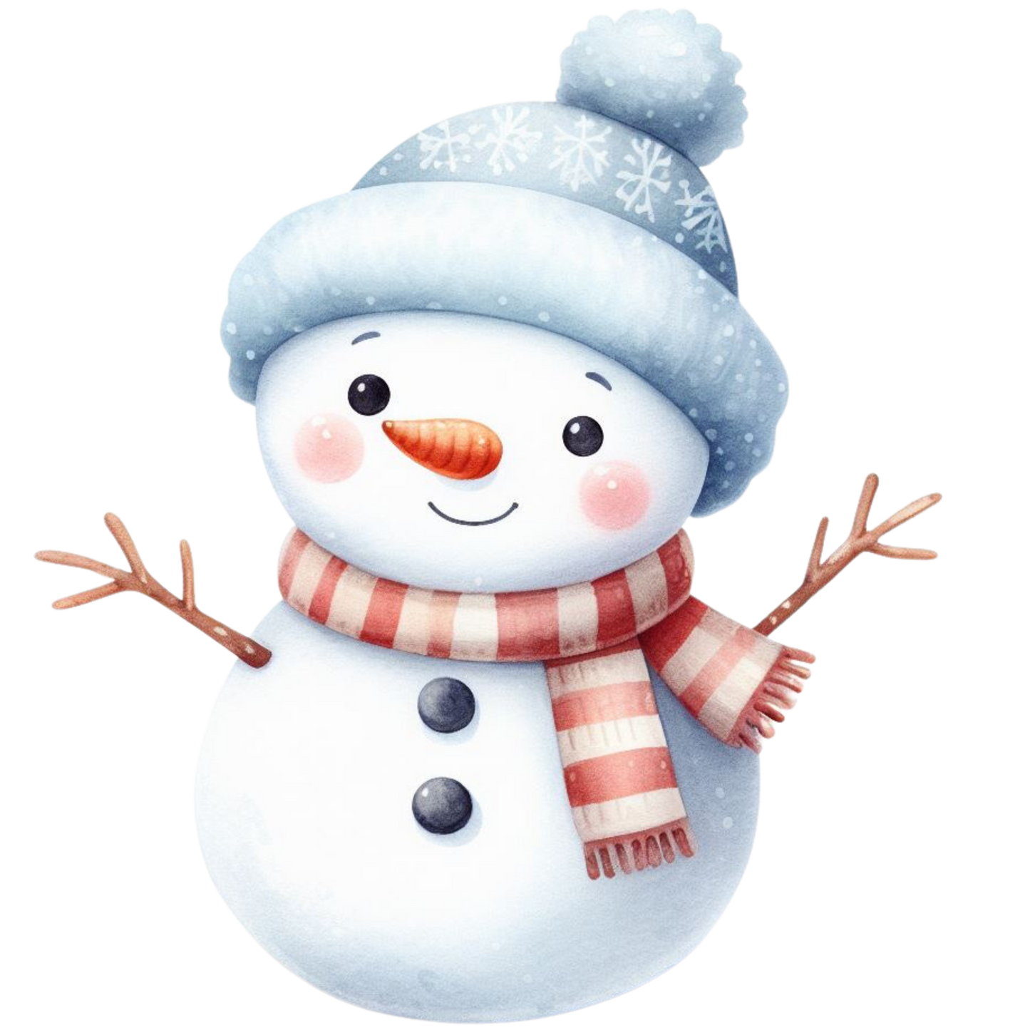 CUTE SNOWMEN - Decals