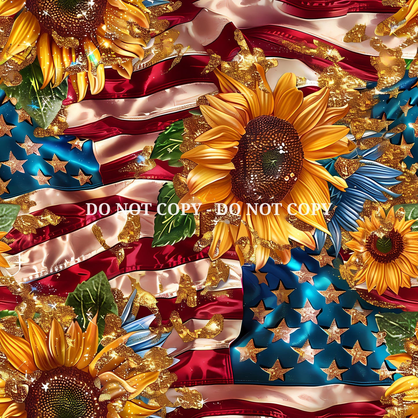 AMERICAN SUNFLOWER - PATTERN VINYL