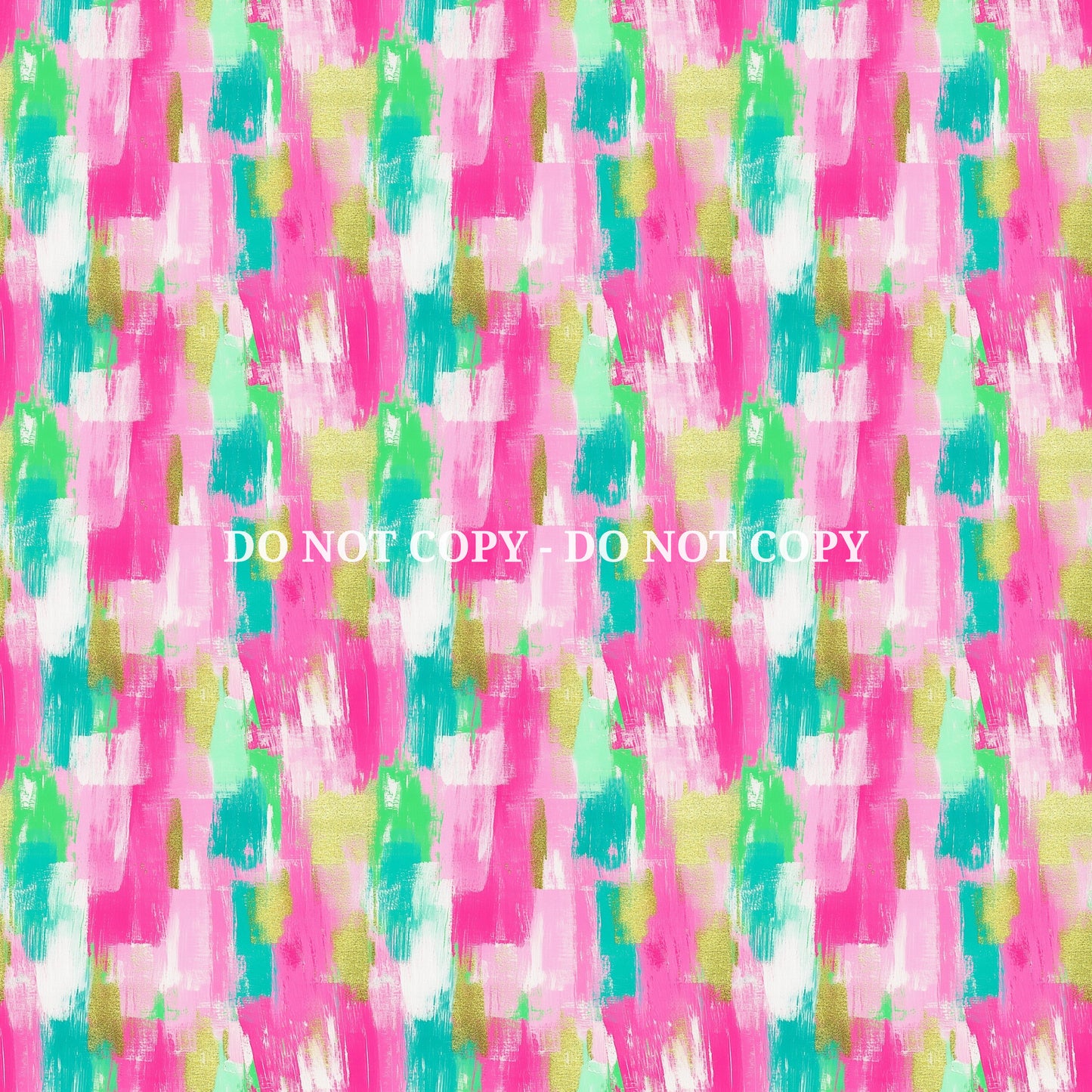 PAINTSTROKE PINK AND MINT - PATTERN VINYL
