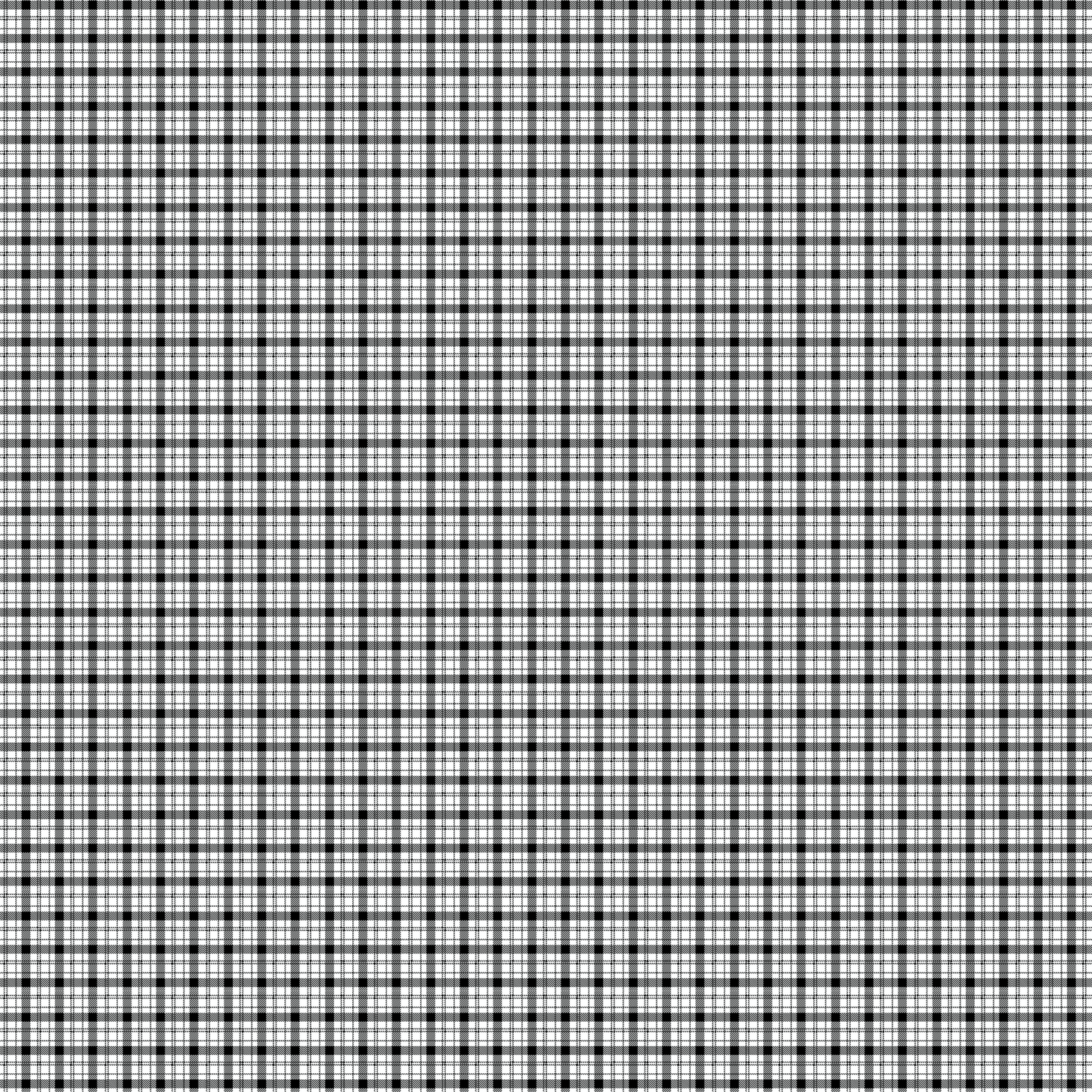 BLACK TARTAN VINYL - MULTIPLE VARIATIONS - PINE AND FEATHERS DESIGNS