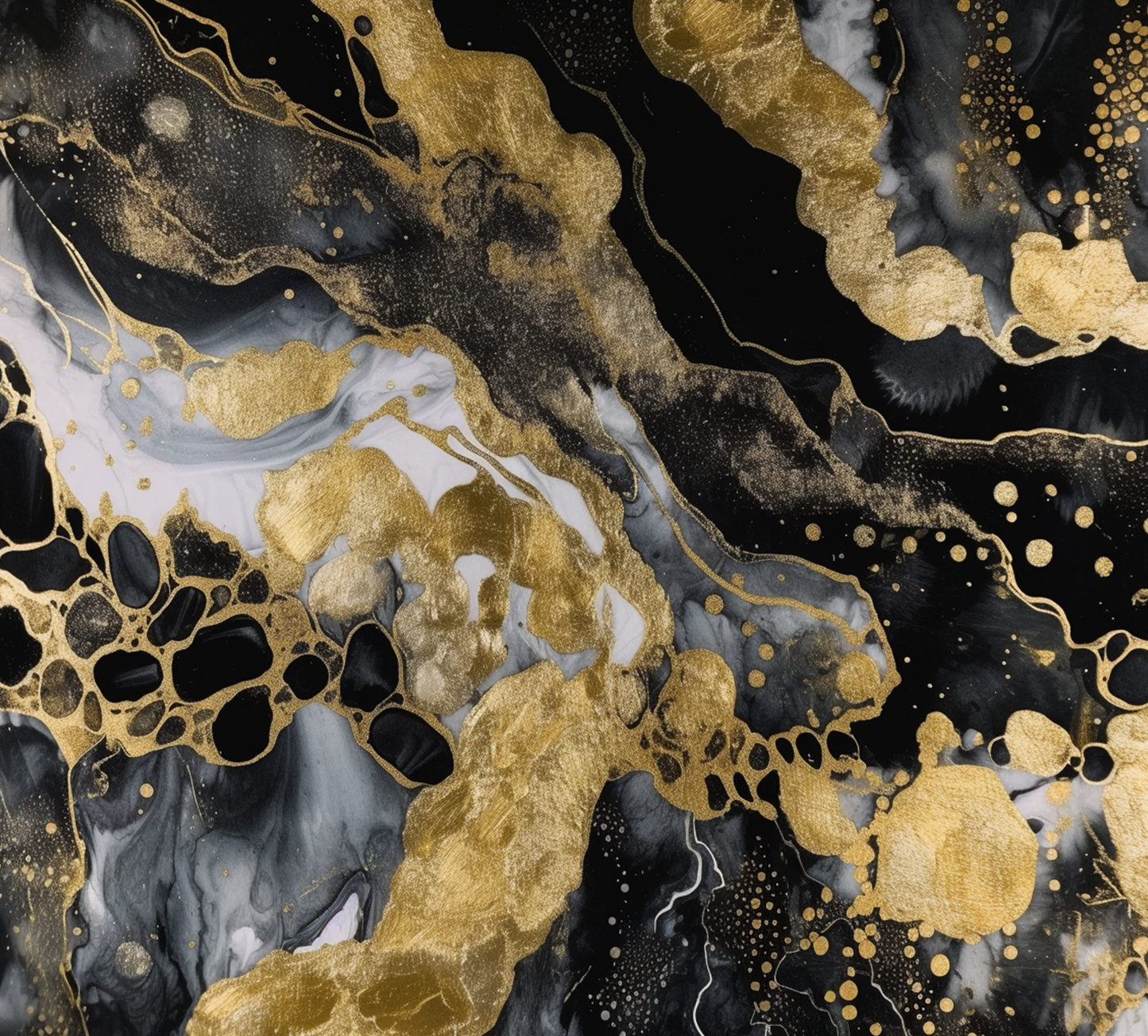 Black and Gold inks 7