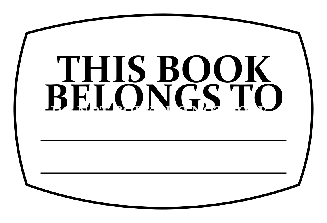 NOTEBOOK LABELS - Decals