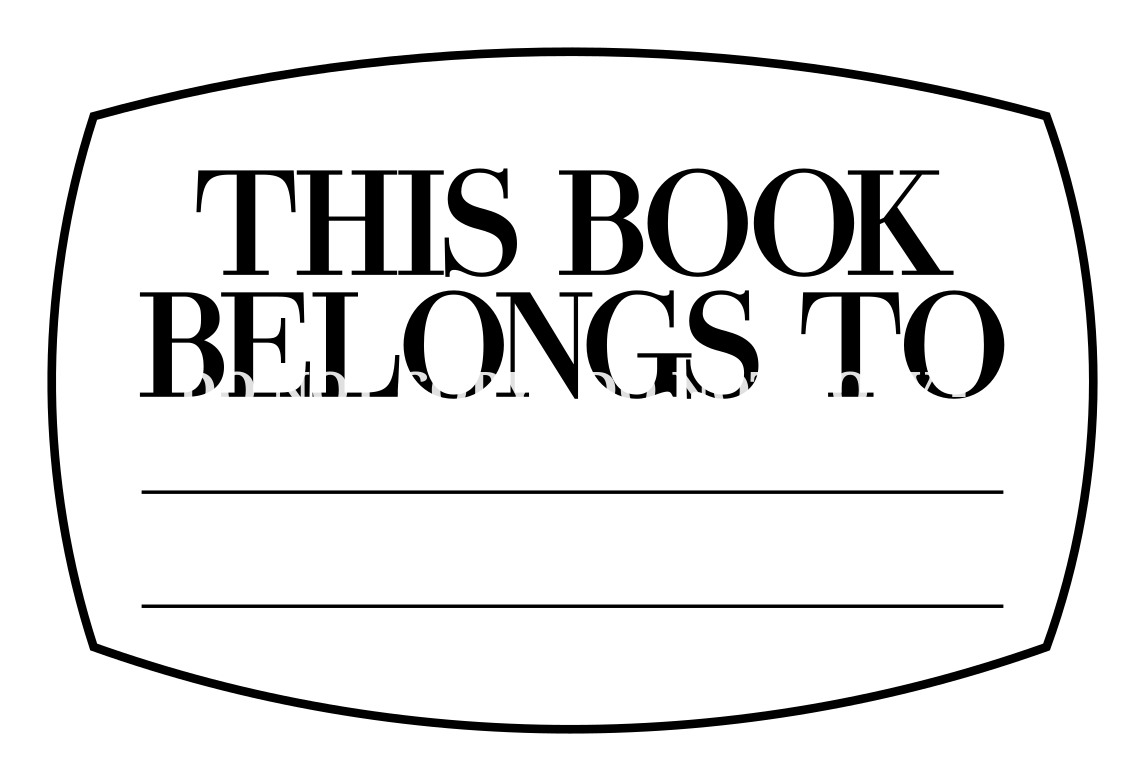 NOTEBOOK LABELS - Decals