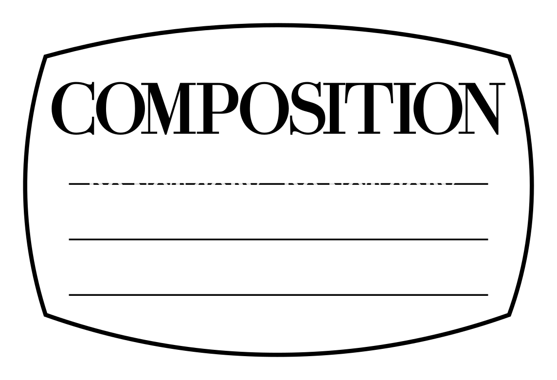 NOTEBOOK LABELS - Decals