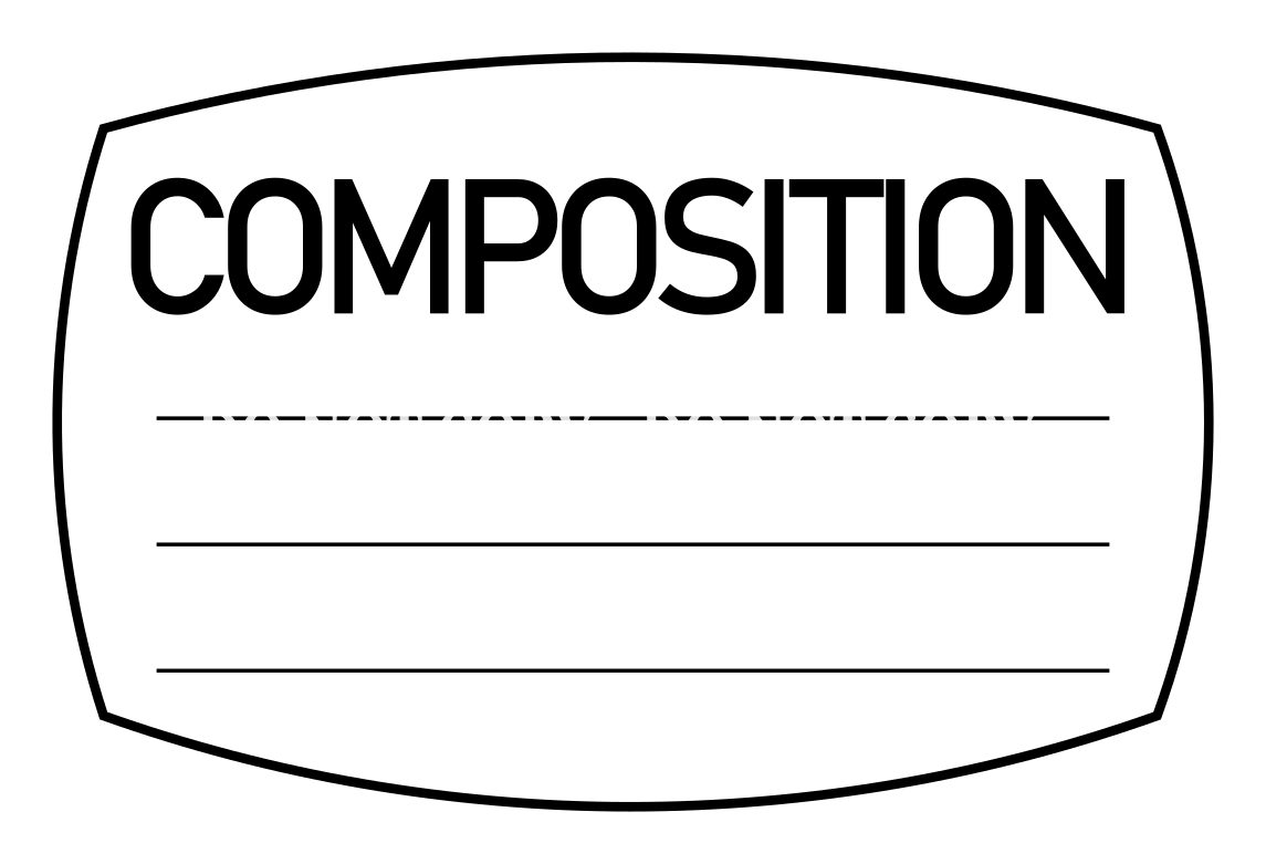 NOTEBOOK LABELS - Decals