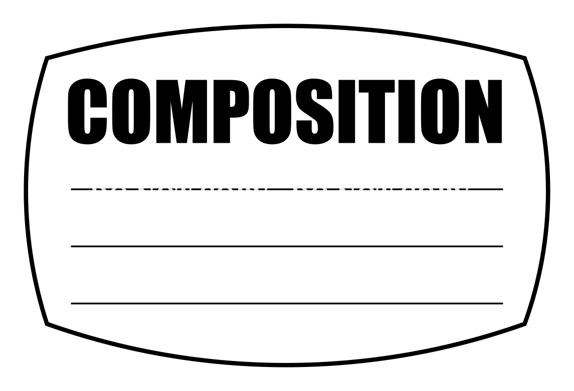 NOTEBOOK LABELS - Decals