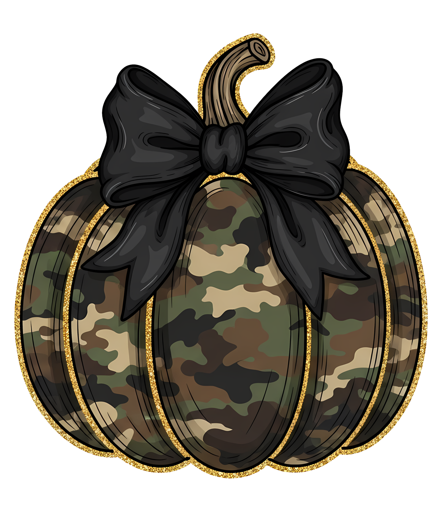 CAMO PUMPKIN - DECAL