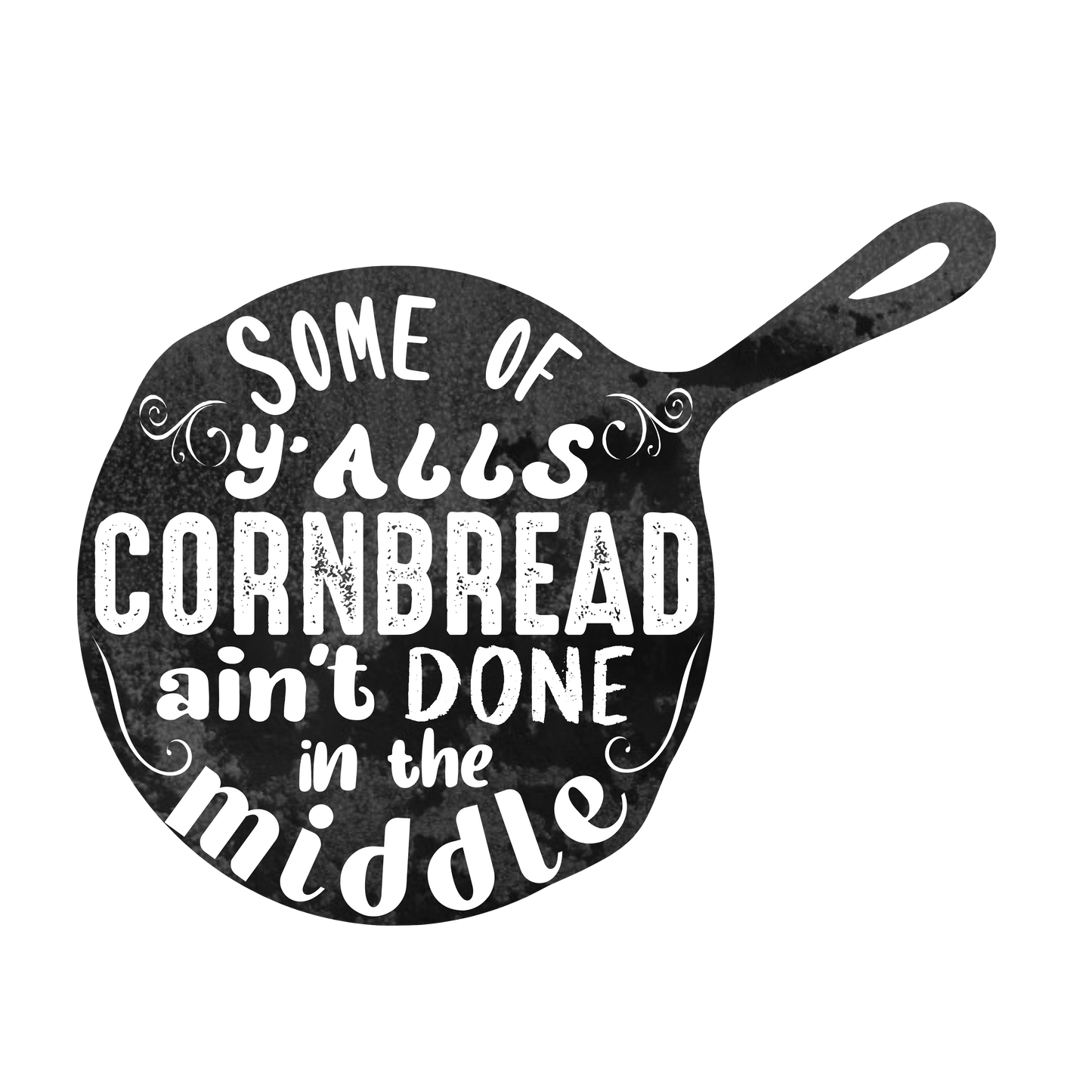 CORNBREAD SKILLET - DECAL