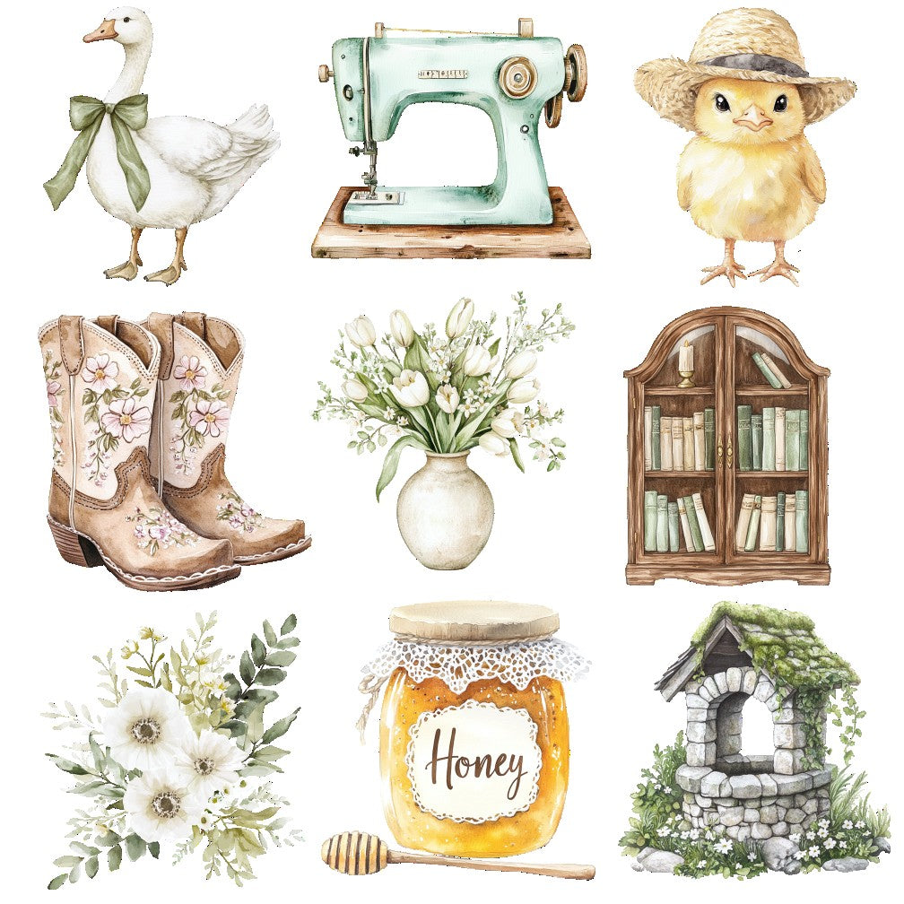 COTTAGE SOUL - FLAIR SHEET