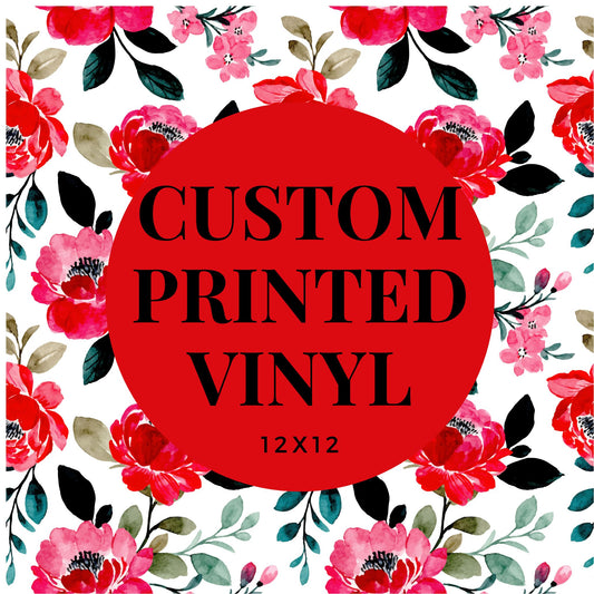 CUSTOM 12X12 VINYL