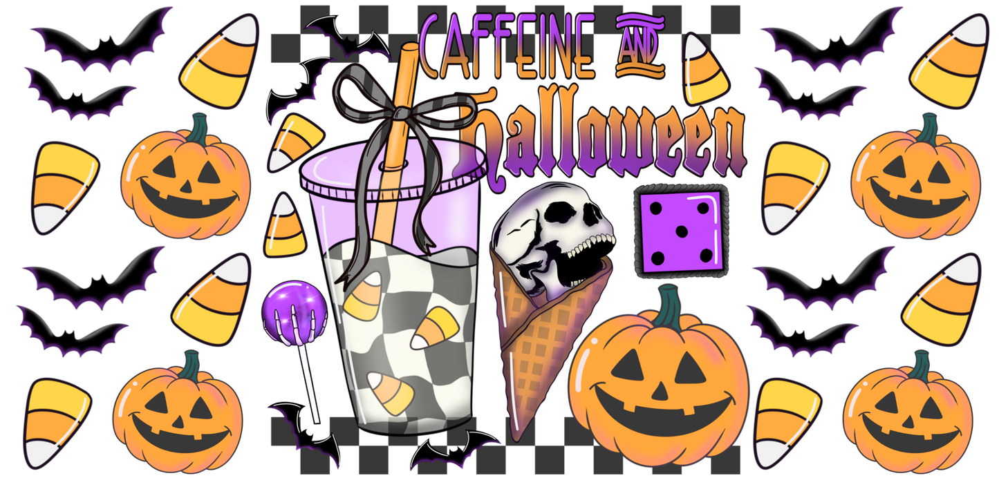 CAFFEINE AND HALLOWEEN - WRAP