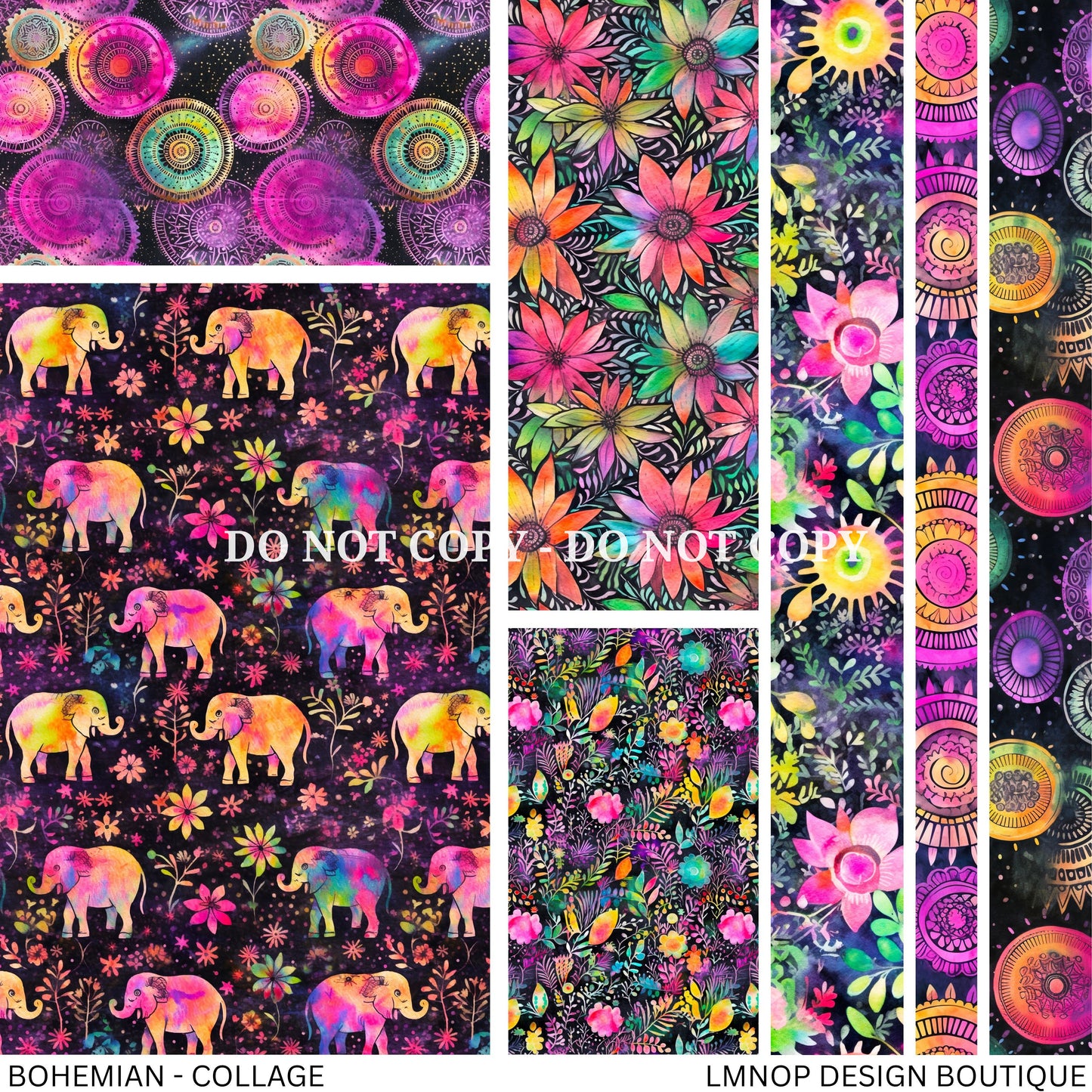 BOHEMIAN - COLLAGE VINYL