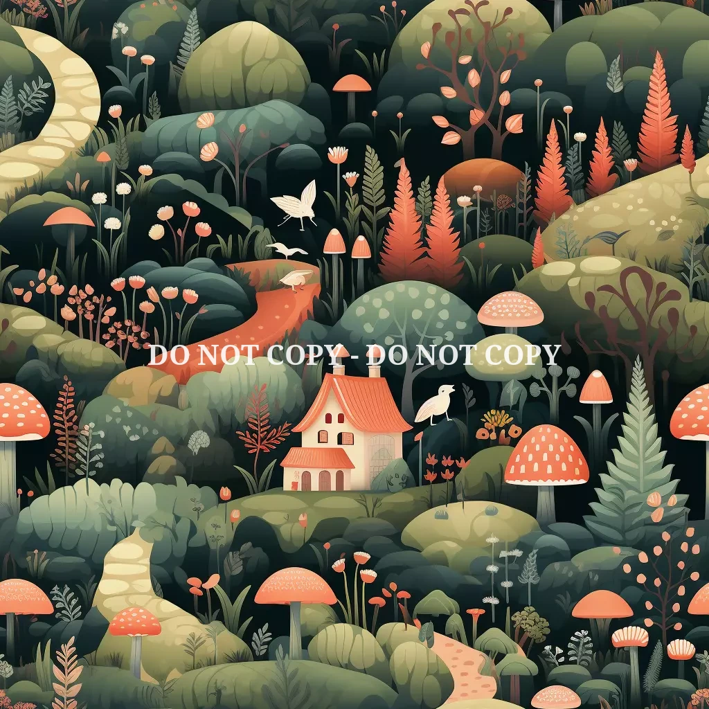 CUTE WILDERNESS PATTERN VINYL - MULTIPLE VARIATIONS