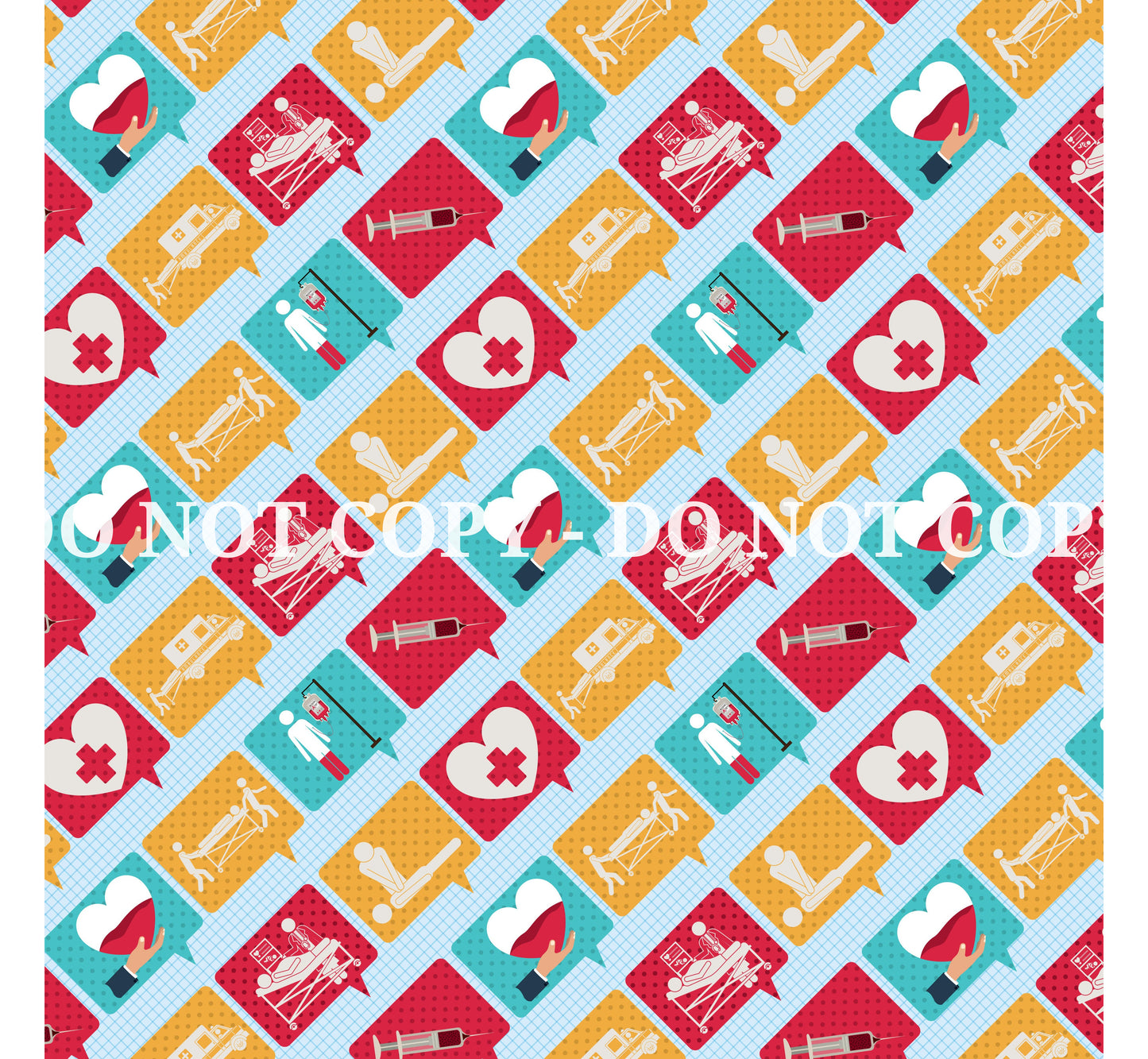 HEALTH CARE PATTERN VINYL - MULTIPLE VARIATIONS