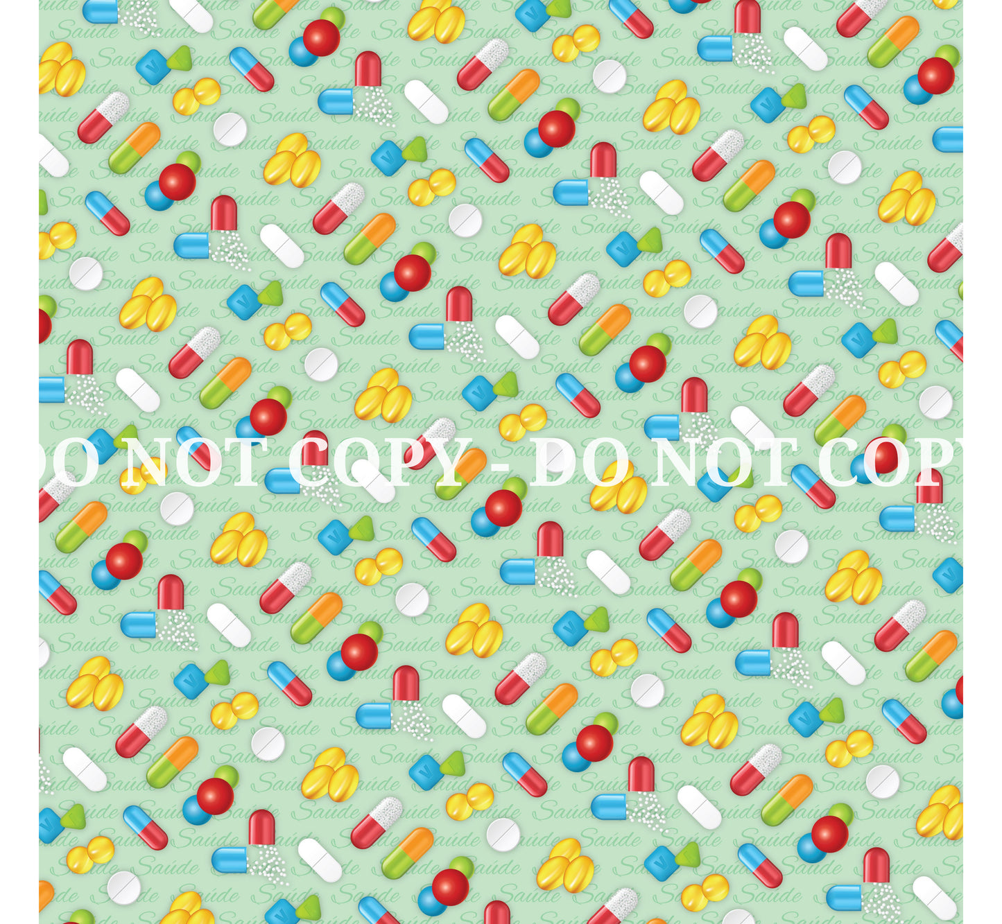 HEALTH CARE PATTERN VINYL - MULTIPLE VARIATIONS