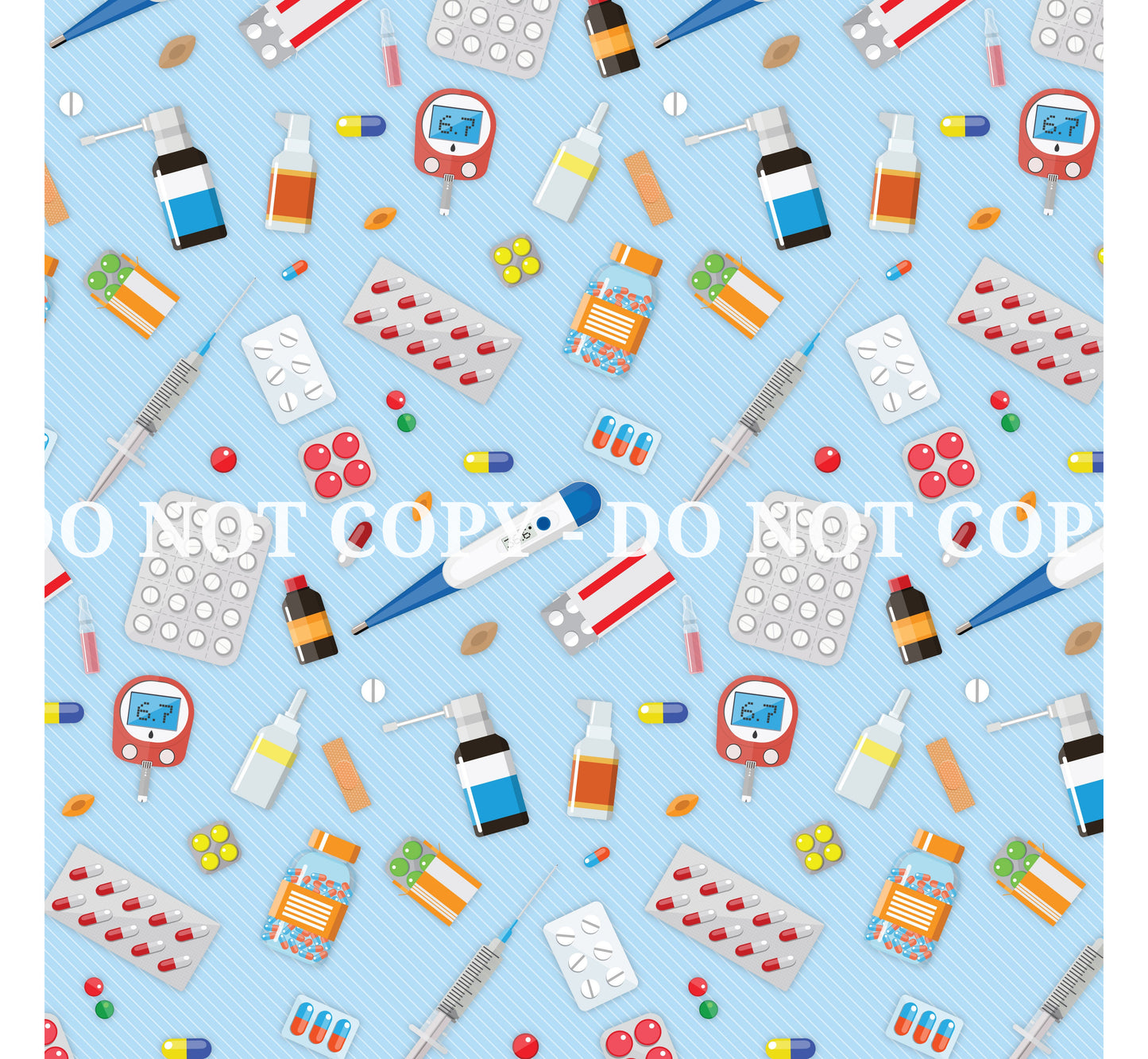 HEALTH CARE PATTERN VINYL - MULTIPLE VARIATIONS