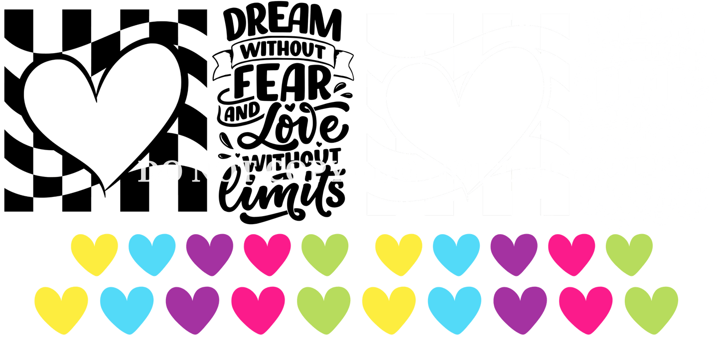 DREAM WITHOUT FEAR - MINI FLAIR SHEET