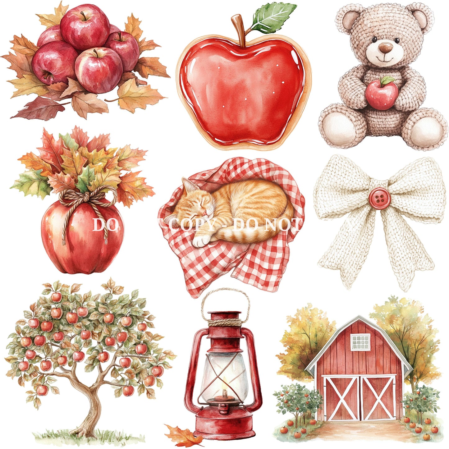 FALLING APPLES - FLAIR SHEET