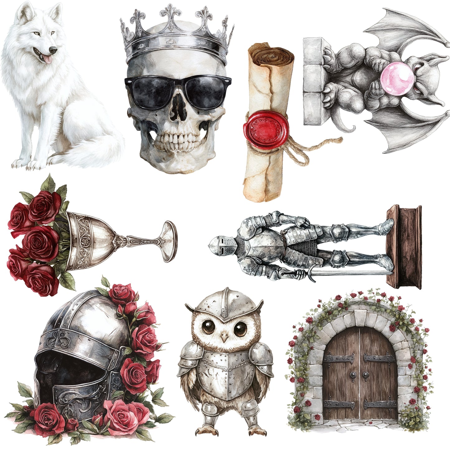 MEDIEVAL CORE - FLAIR SHEET