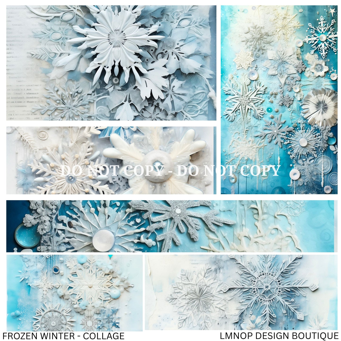 FROZEN WINTER - COLLAGE VINYL