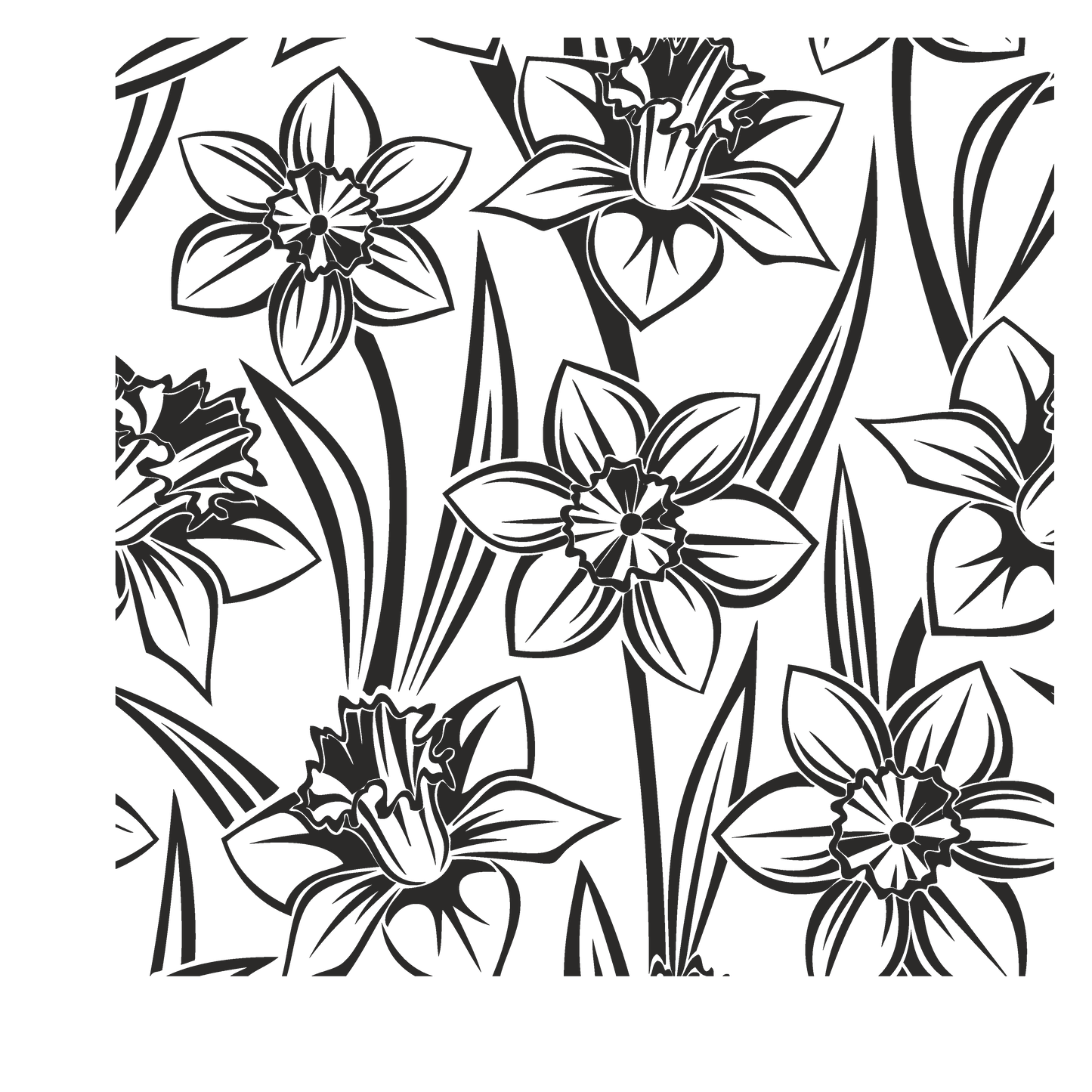 FLORAL OVERLAY - FLAIR SHEET - MULTIPLE VARIATIONS