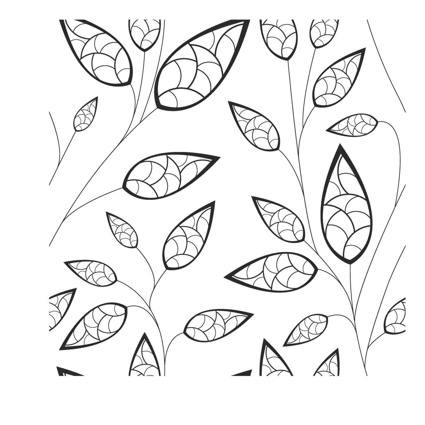 FLORAL OVERLAY - FLAIR SHEET - MULTIPLE VARIATIONS