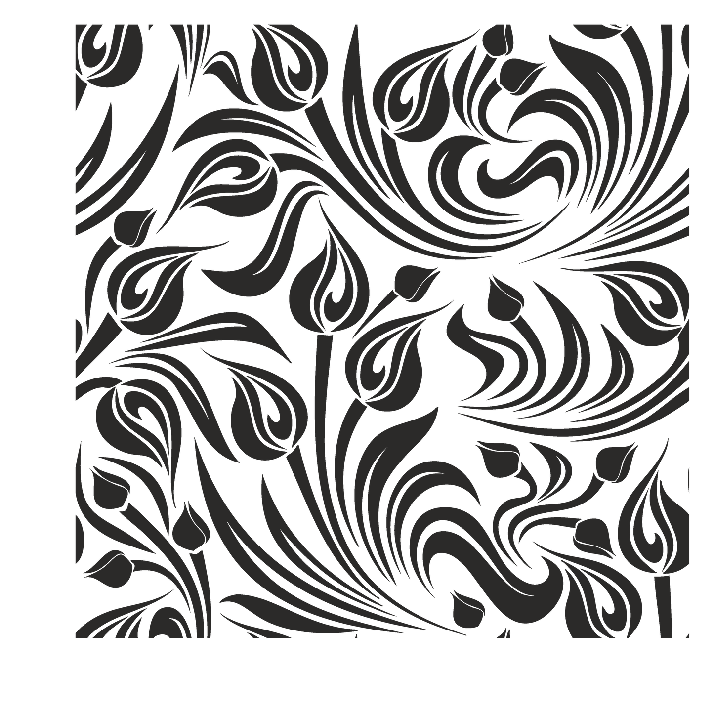 FLORAL OVERLAY - FLAIR SHEET - MULTIPLE VARIATIONS