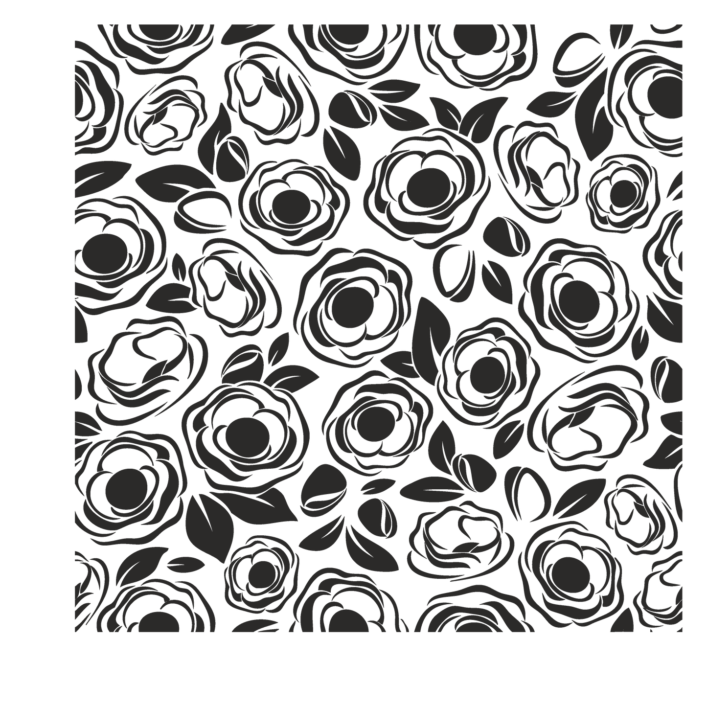 FLORAL OVERLAY - FLAIR SHEET - MULTIPLE VARIATIONS