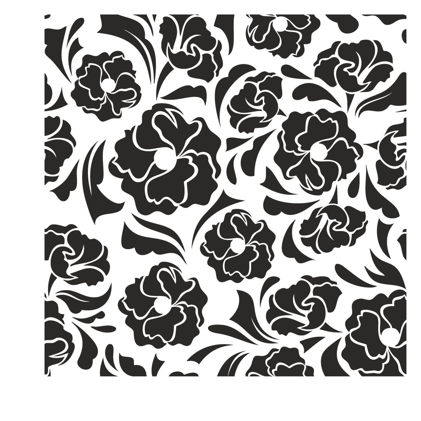 FLORAL OVERLAY - FLAIR SHEET - MULTIPLE VARIATIONS