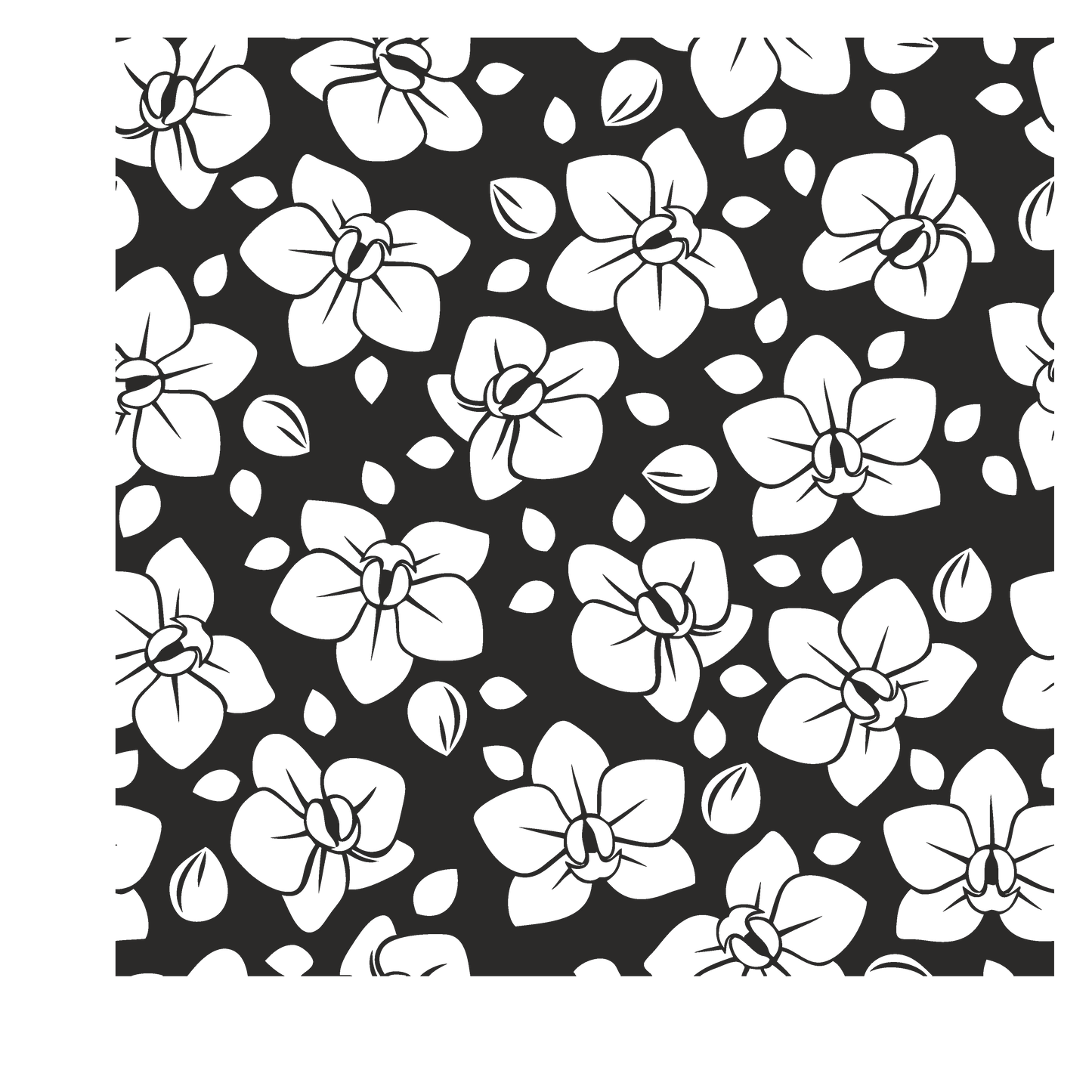 FLORAL OVERLAY - FLAIR SHEET - MULTIPLE VARIATIONS