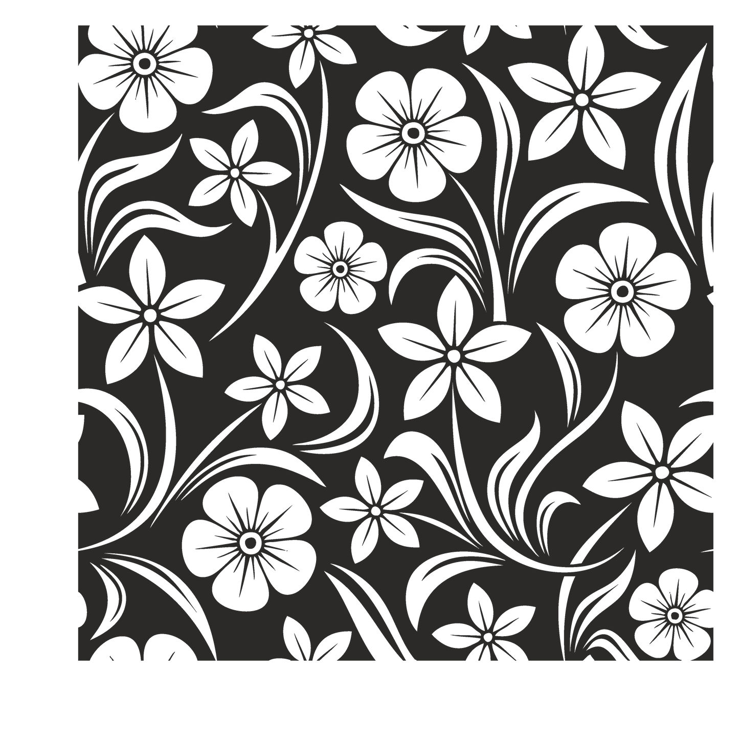 FLORAL OVERLAY - FLAIR SHEET - MULTIPLE VARIATIONS
