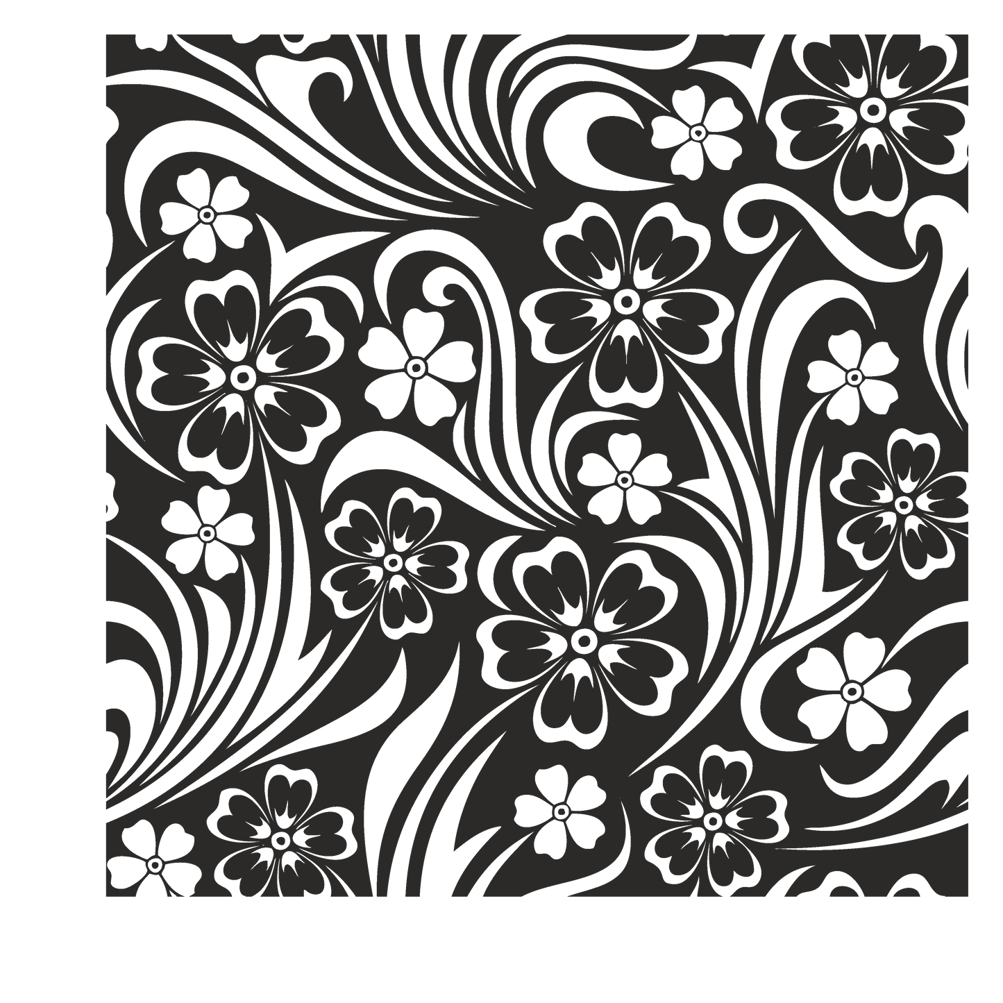 FLORAL OVERLAY - FLAIR SHEET - MULTIPLE VARIATIONS