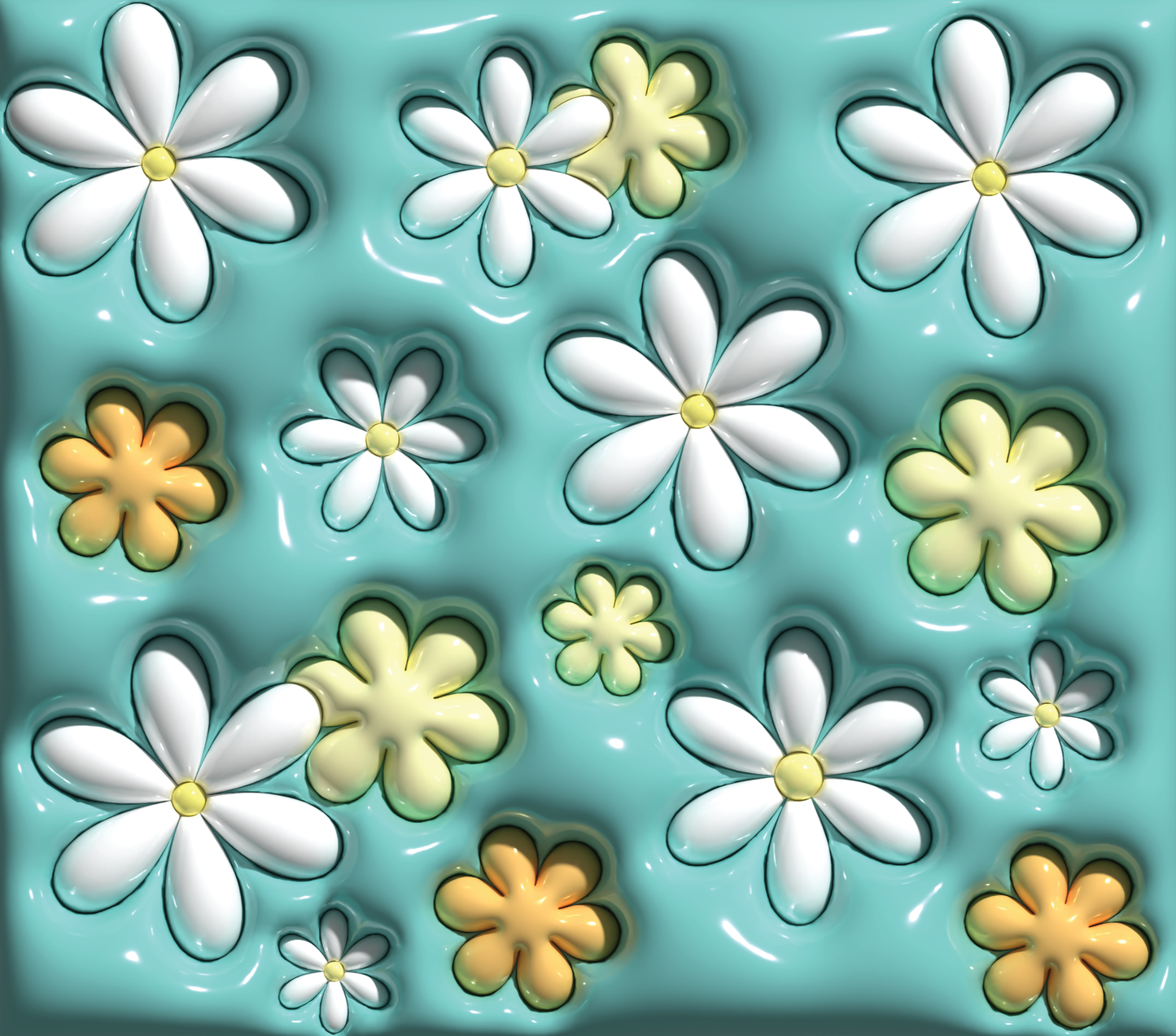 Flower mix blue