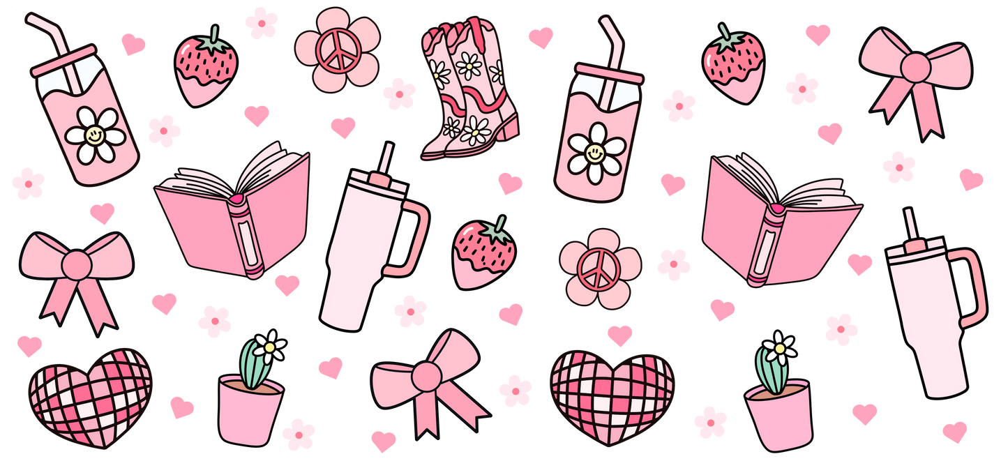 GIRLY PINK - CAN WRAP