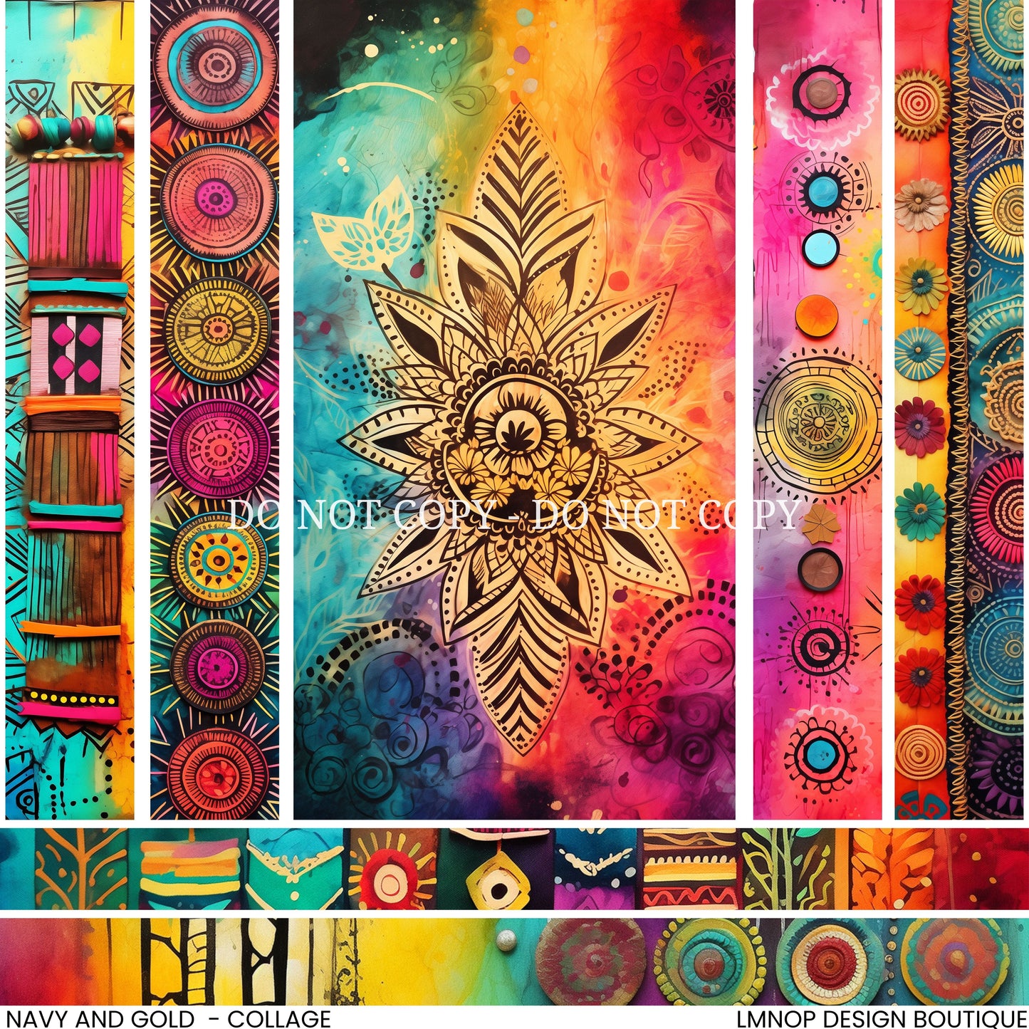 HIPPIE - COLLAGE VINYL