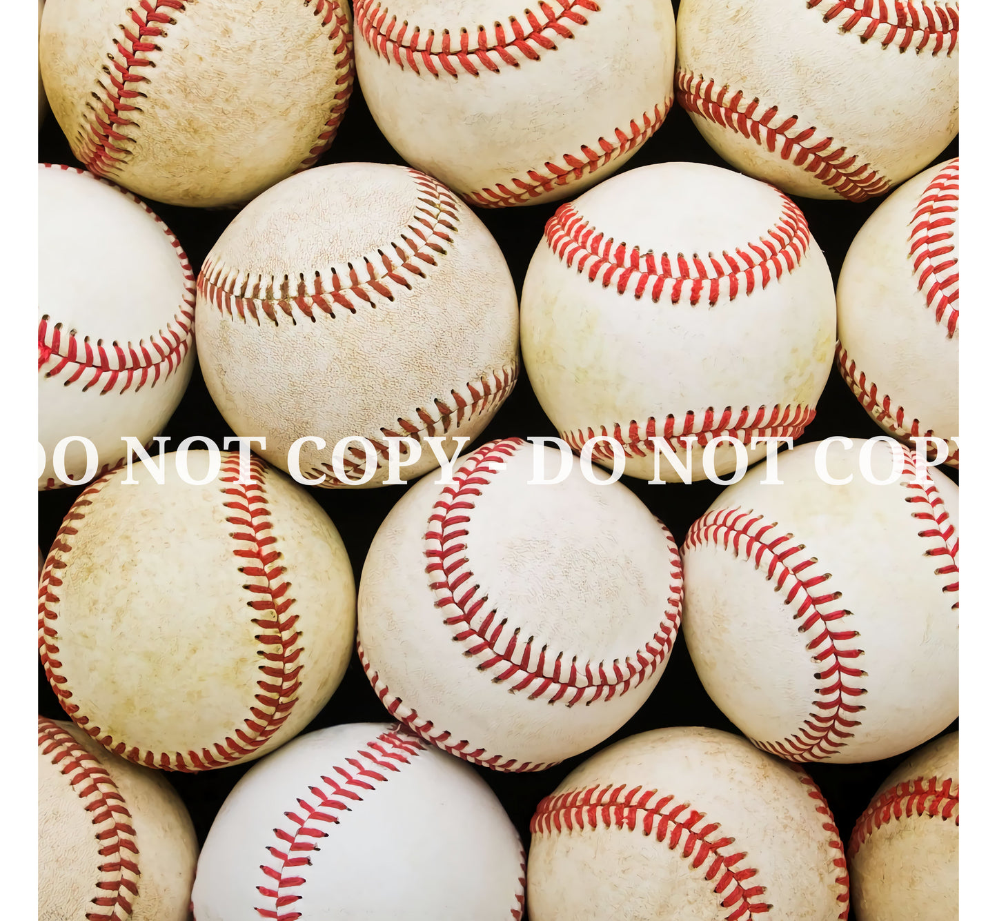 BASEBALL PATTERN VINYL - MULTIPLE VARIATIONS