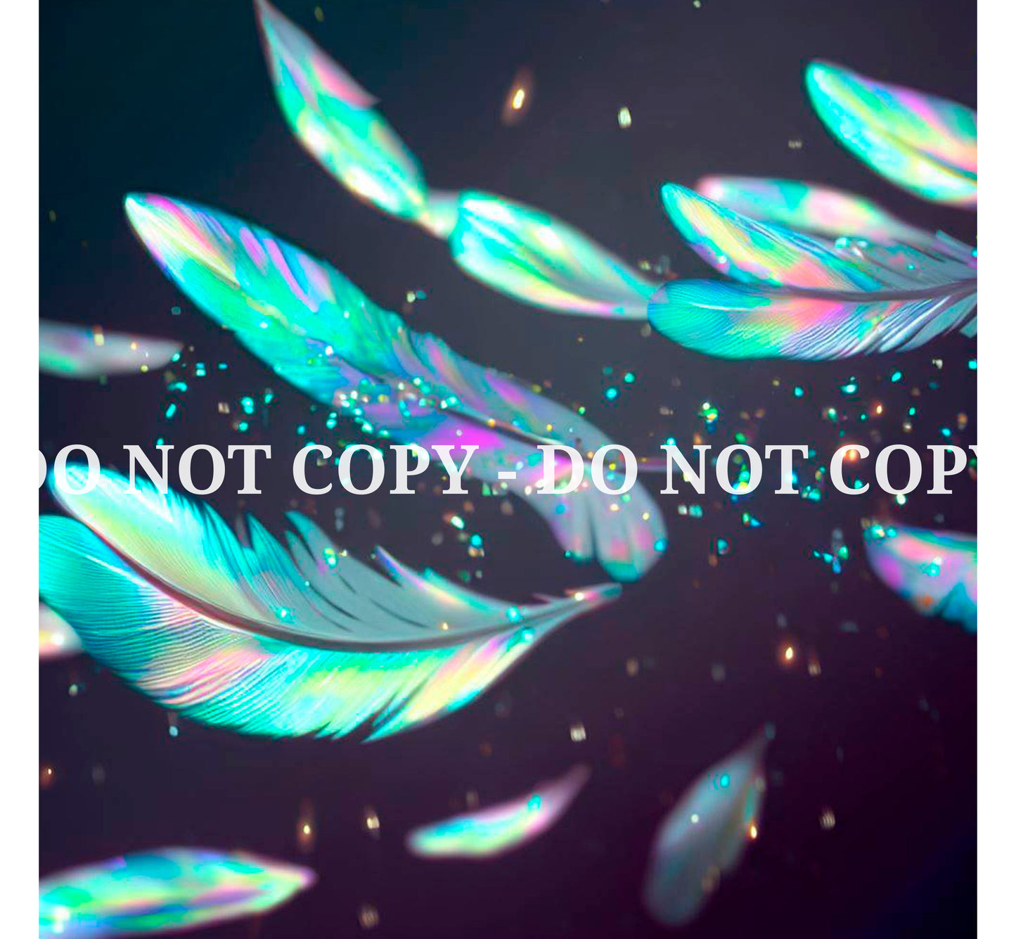 HOLOGRAPHIC FEATHERS 10