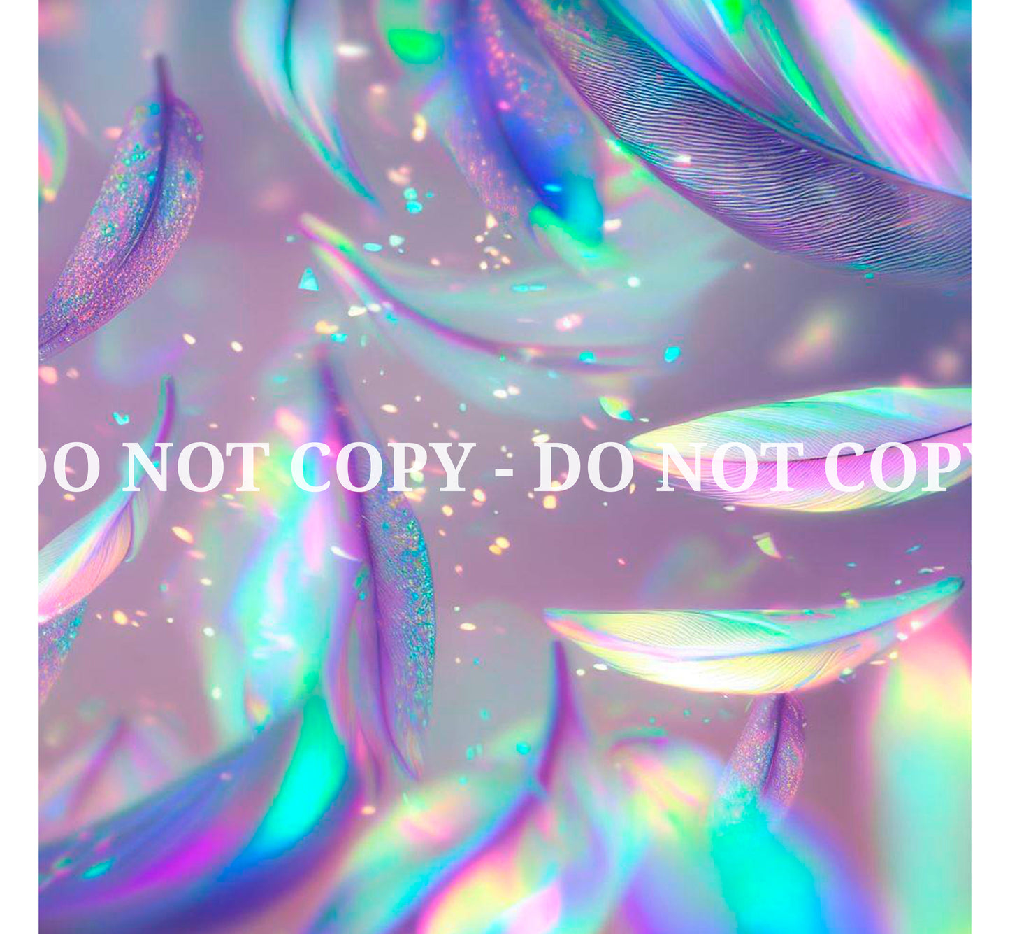 HOLOGRAPHIC FEATHERS 12