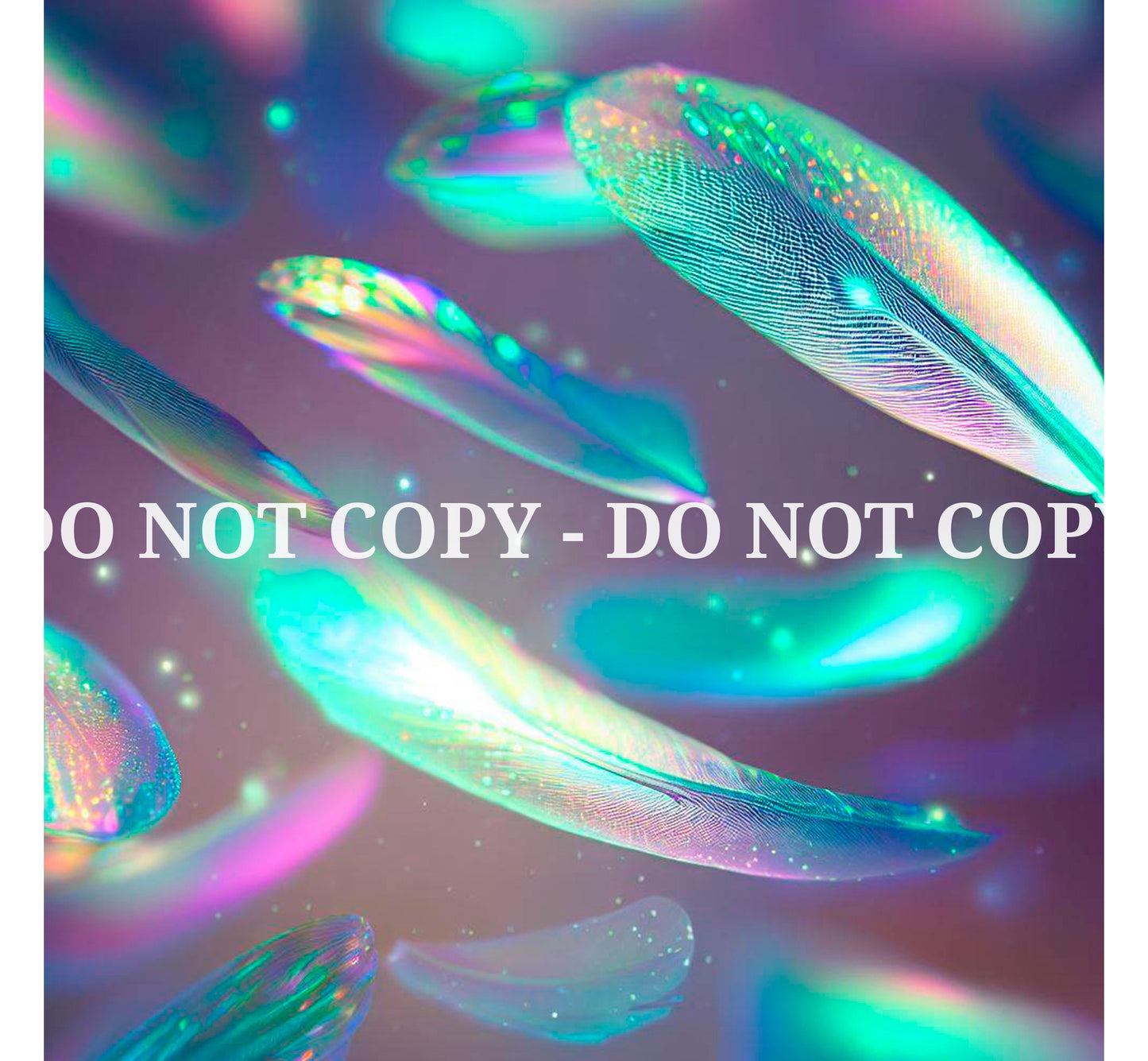 HOLOGRAPHIC FEATHERS 4