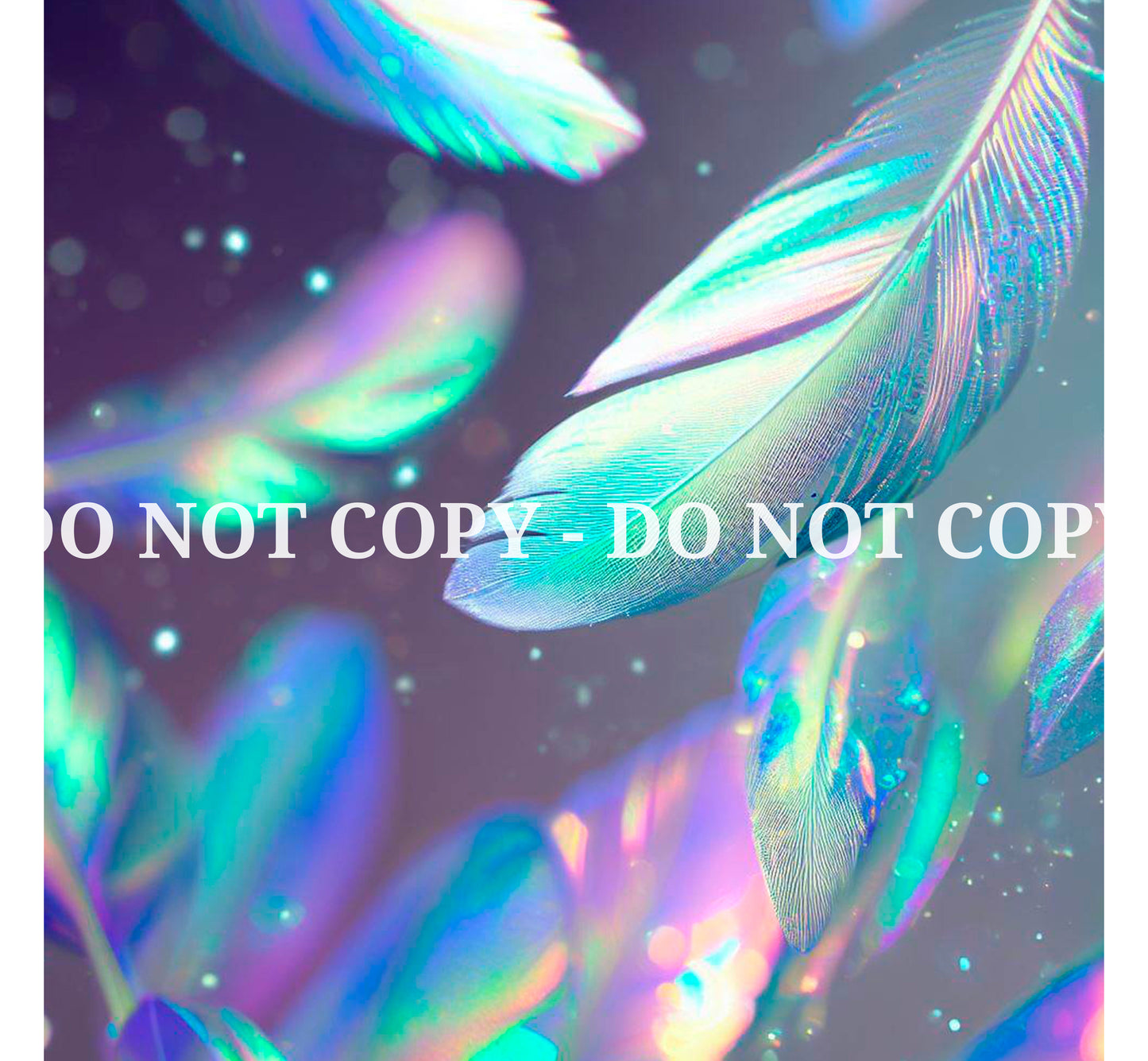 HOLOGRAPHIC FEATHERS 9