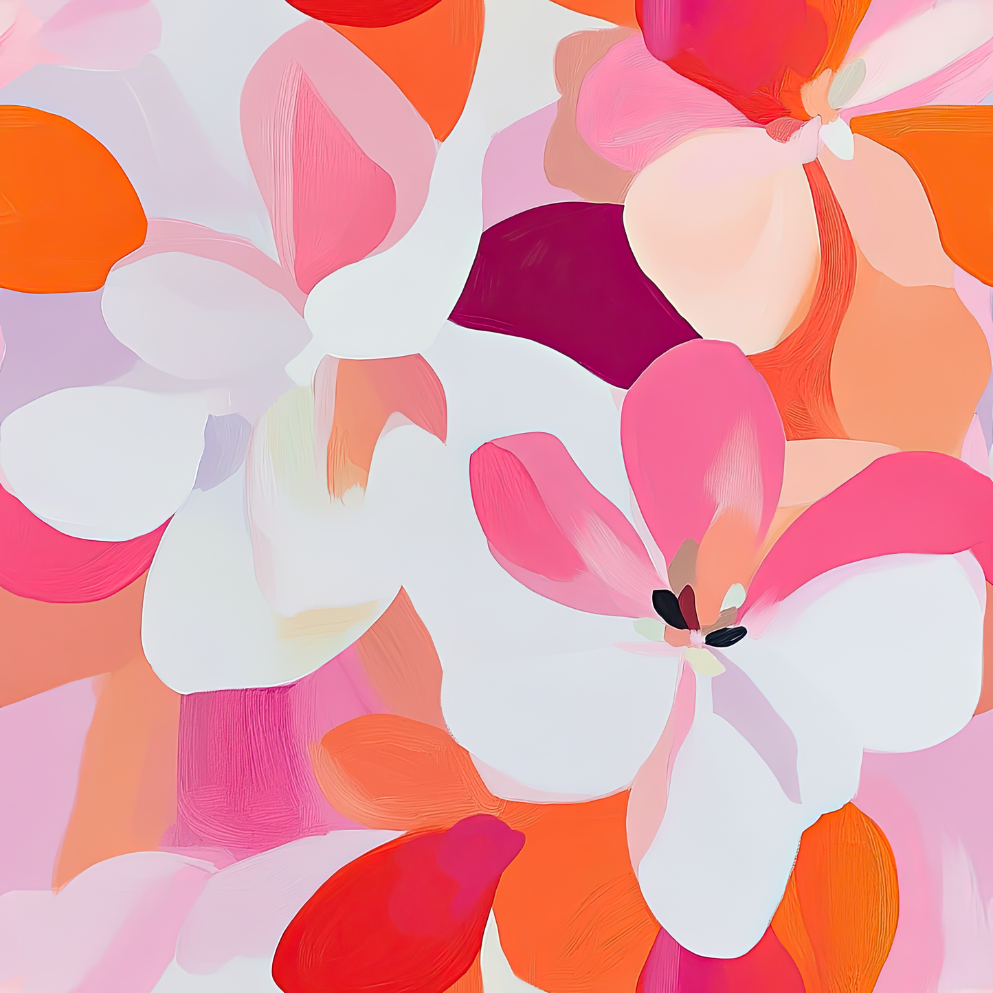 HOT PINK AND ORANGE PAINT VINYL - MULTIPLE VARIATIONS