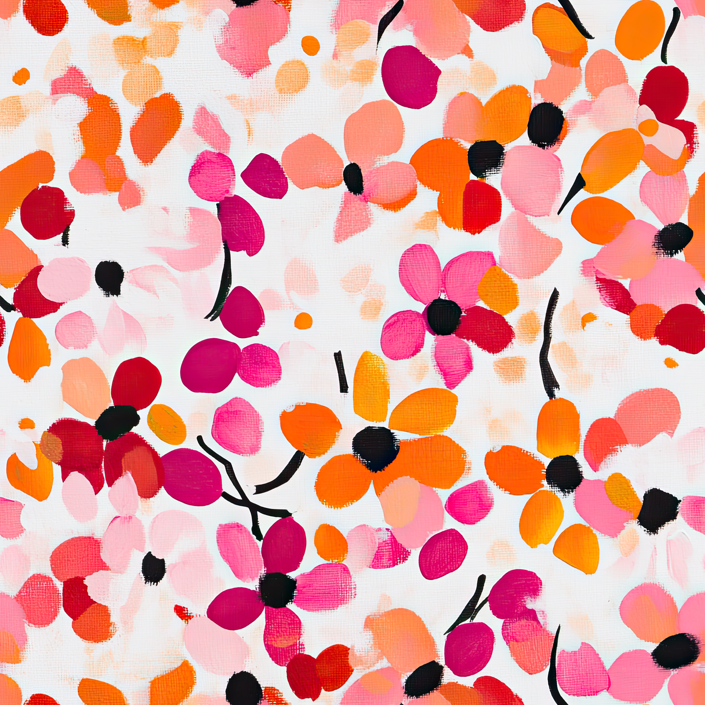 HOT PINK AND ORANGE PAINT VINYL - MULTIPLE VARIATIONS
