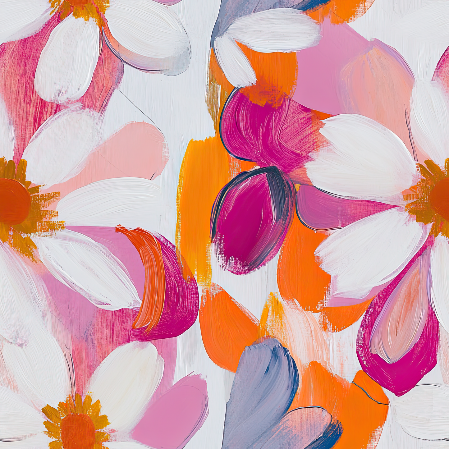 HOT PINK AND ORANGE PAINT VINYL - MULTIPLE VARIATIONS