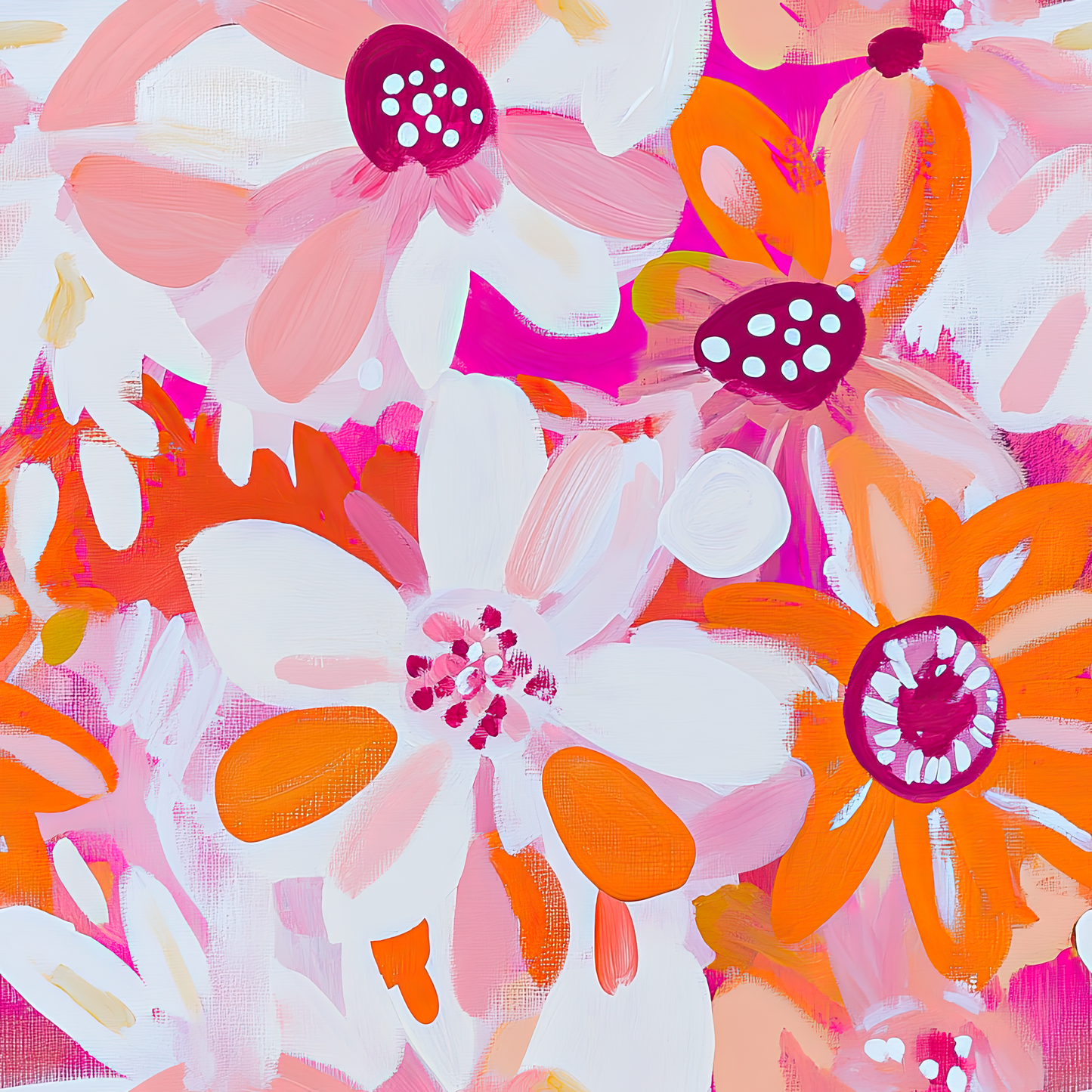 HOT PINK AND ORANGE PAINT VINYL - MULTIPLE VARIATIONS