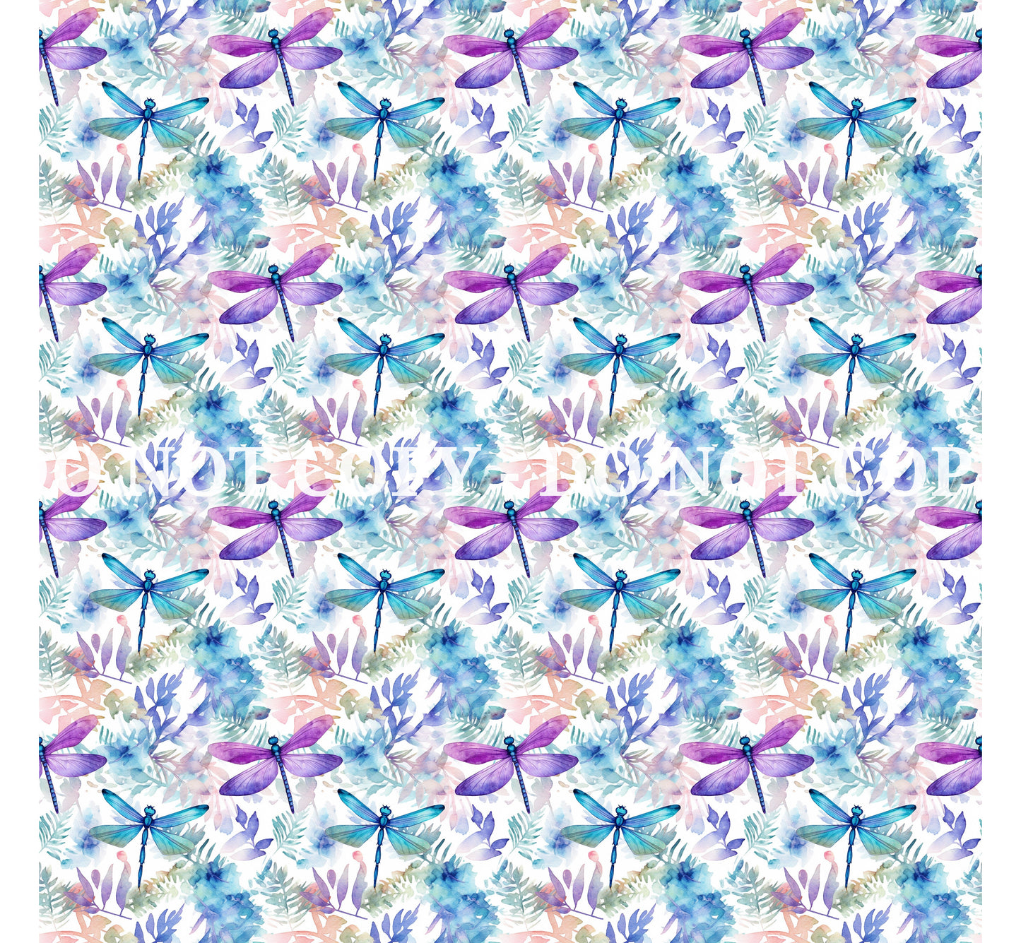 WATERCOLOR DRAGONFLY VINYL - MULTIPLE VARIATIONS