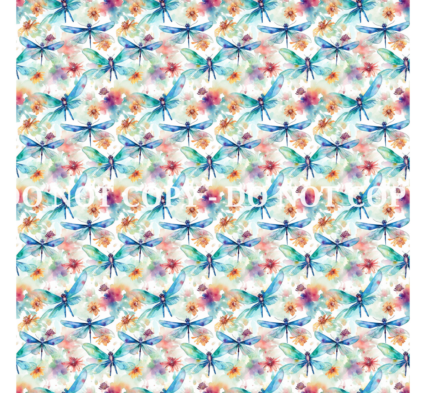 WATERCOLOR DRAGONFLY VINYL - MULTIPLE VARIATIONS