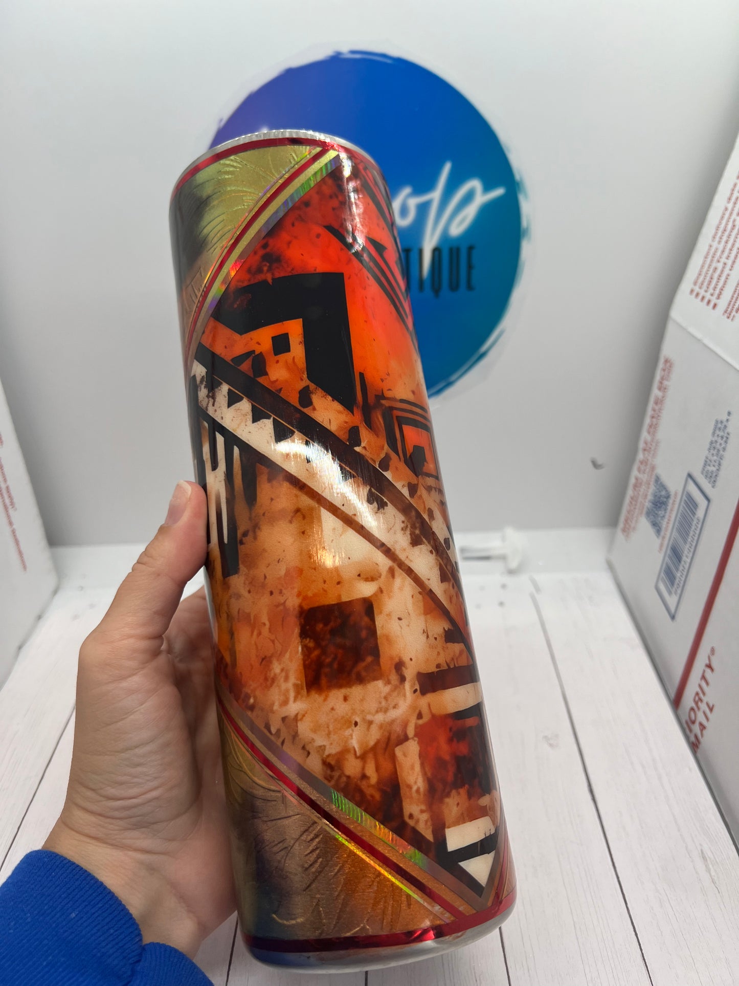 Aztec Tooled Leather