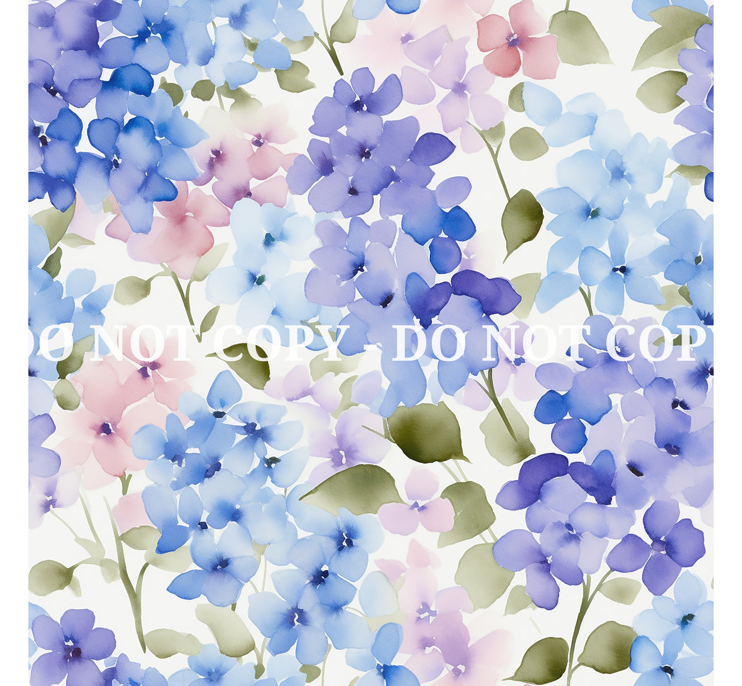 HYDRANGEAS PATTERN VINYL - MULTIPLE VARIATIONS