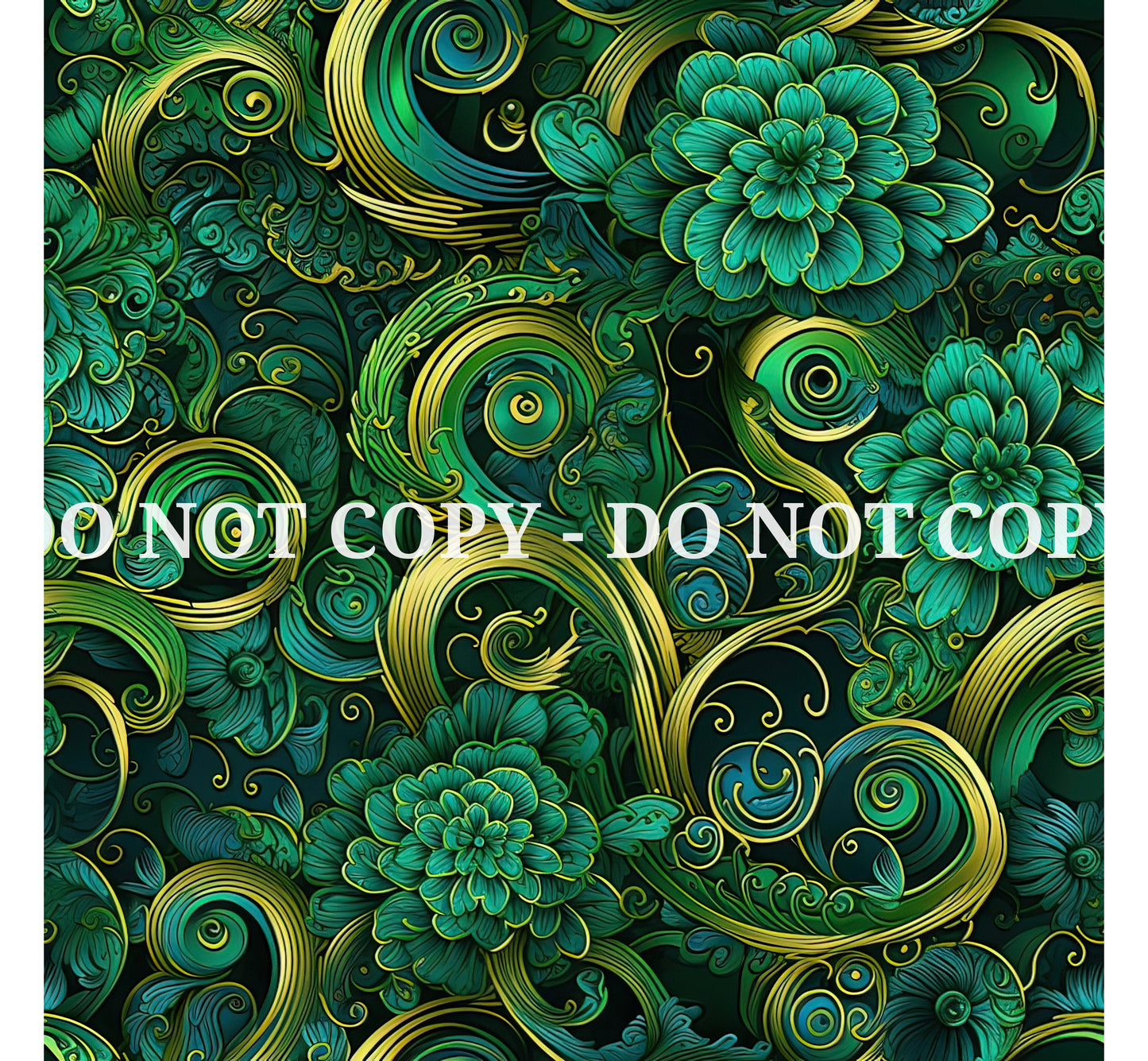 IRISH GREEN SWIRLS VINYL - MULTIPLE VARIATIONS