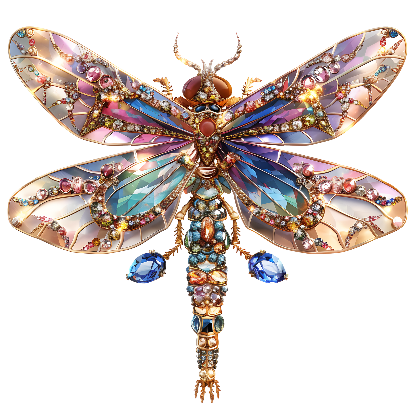 JEWELED DRAGONFLY - Decals